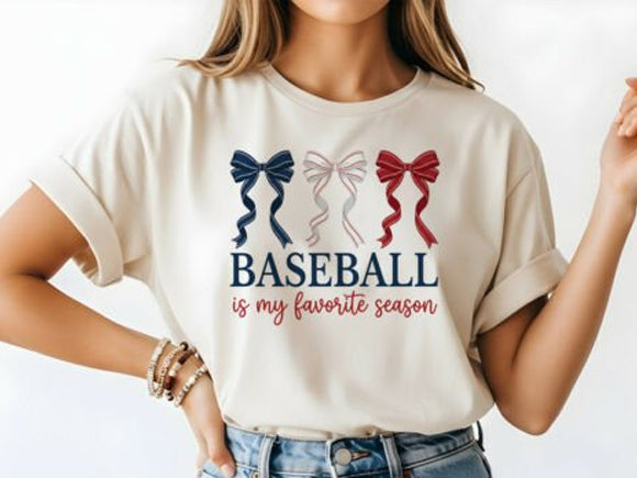 Baseball Is My Favorite Season T-Shirt