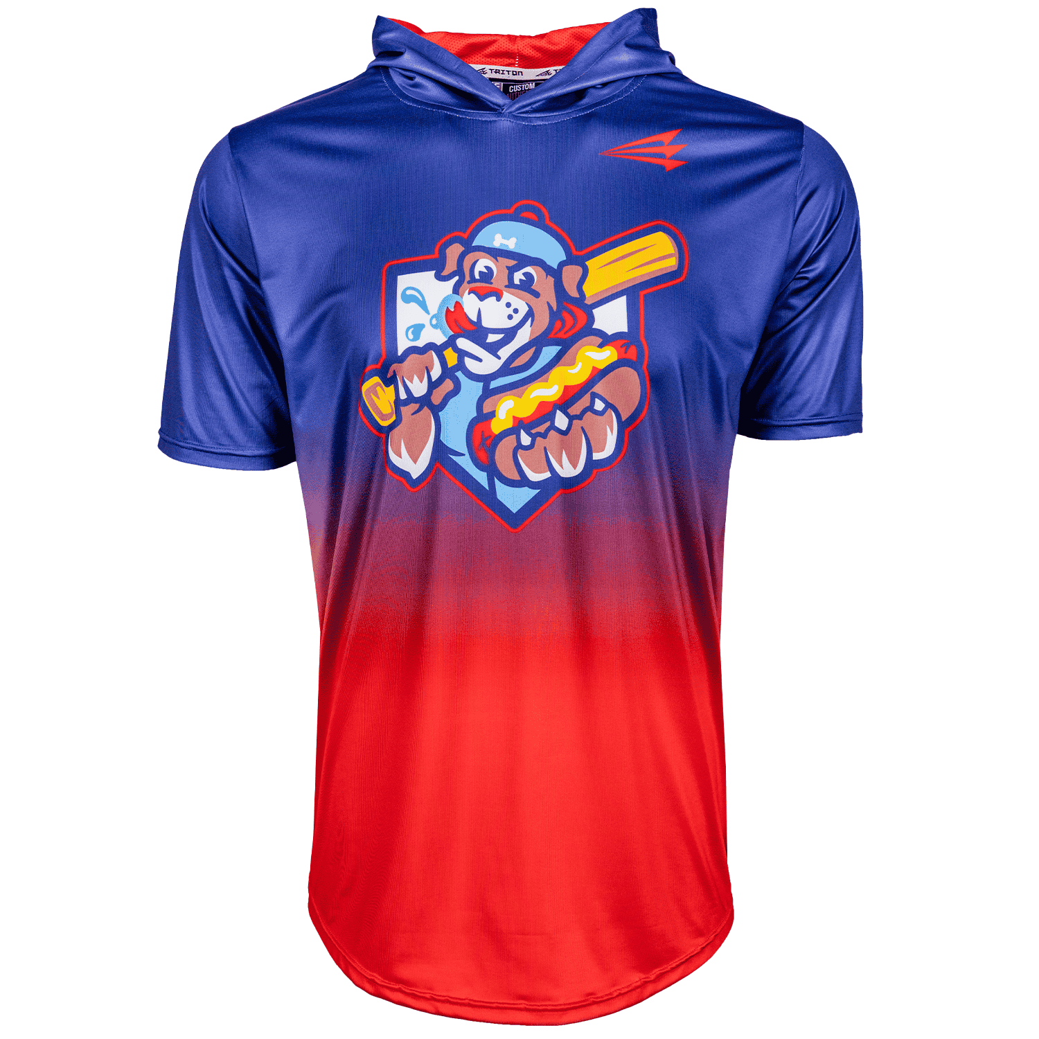 dog days of summer short sleeve baseball hoodie