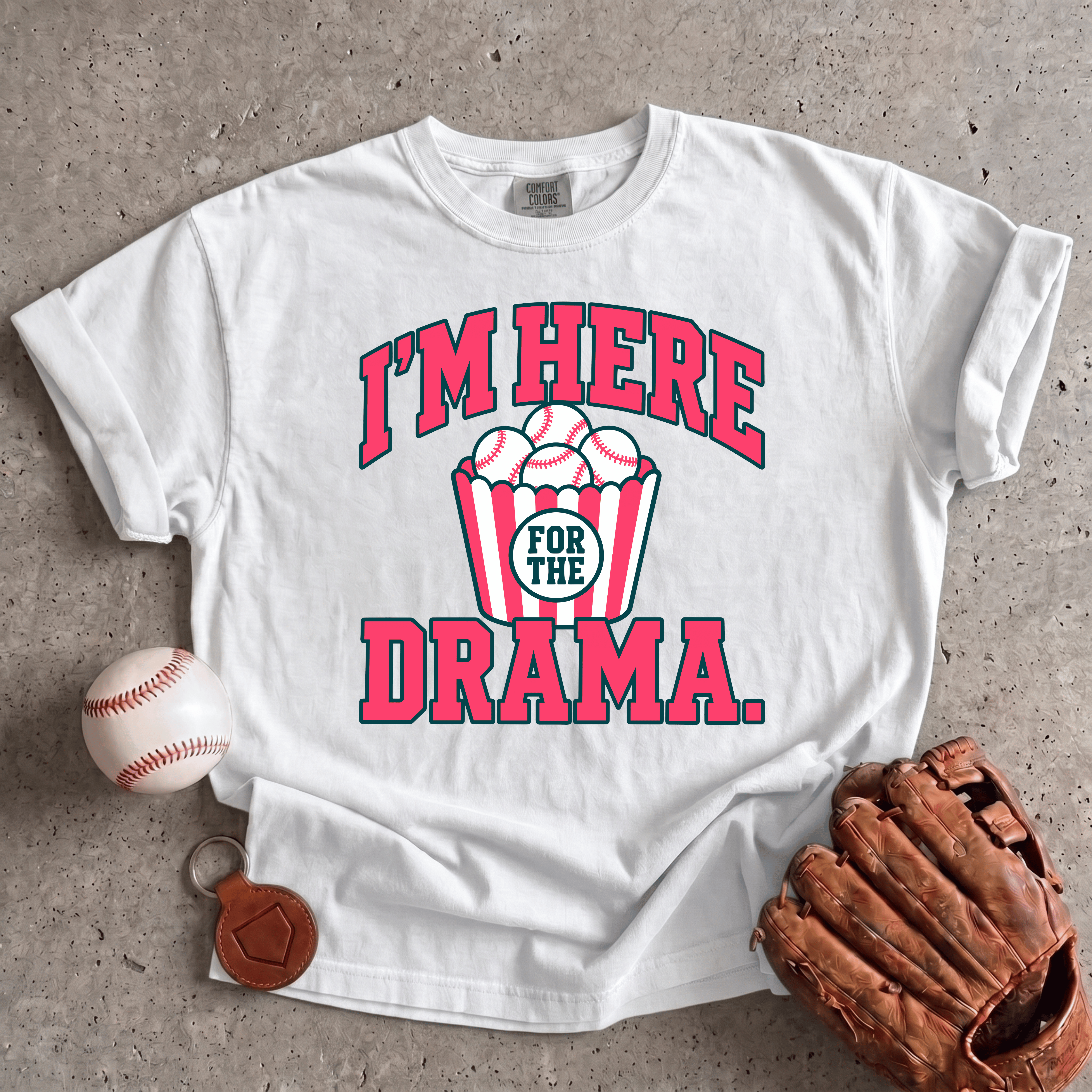 Collection of Here For The Drama T-Shirt in a gallery layout