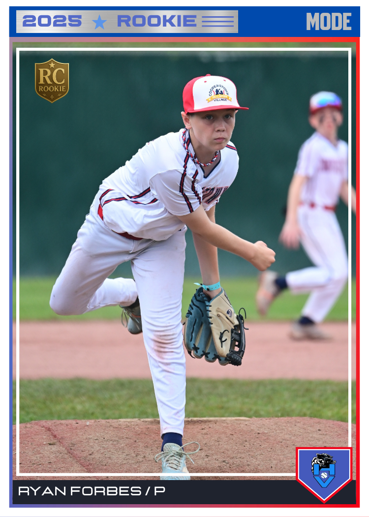 Patriotic Custom Rookie Metal Card –