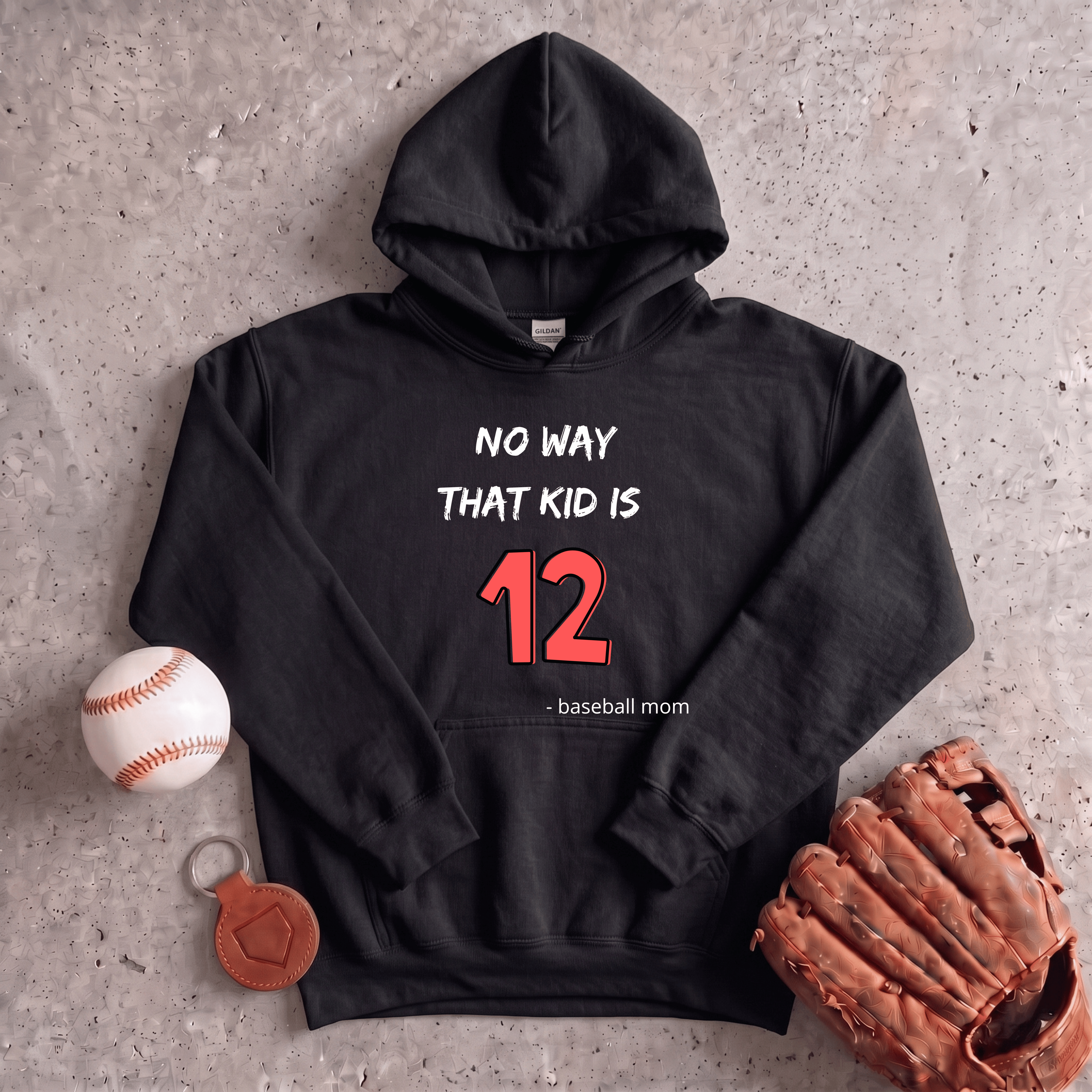 Collection of No Way That Kid Is 12 Hoodie in a gallery layout