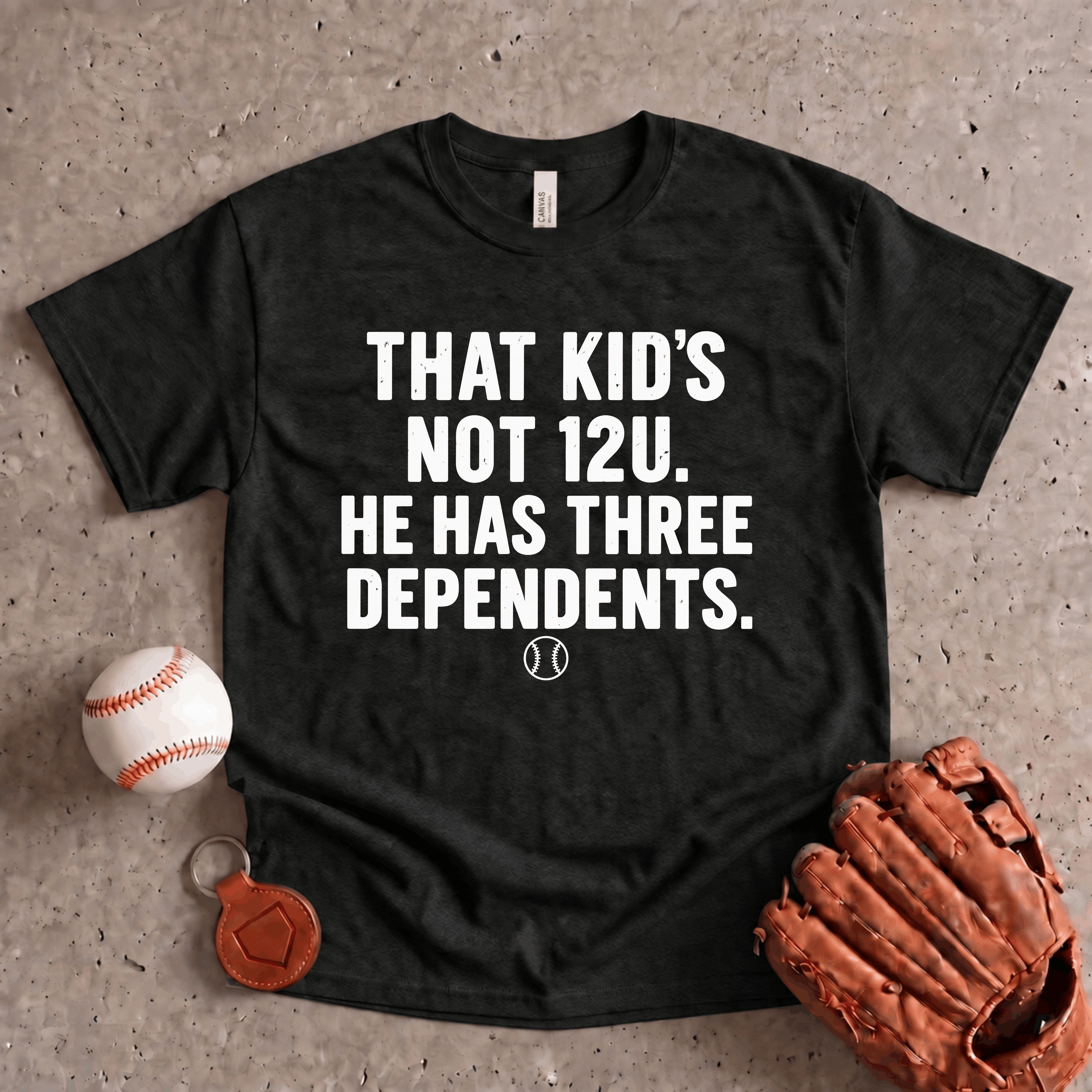 Collection of Three Dependents T-Shirt in a gallery layout