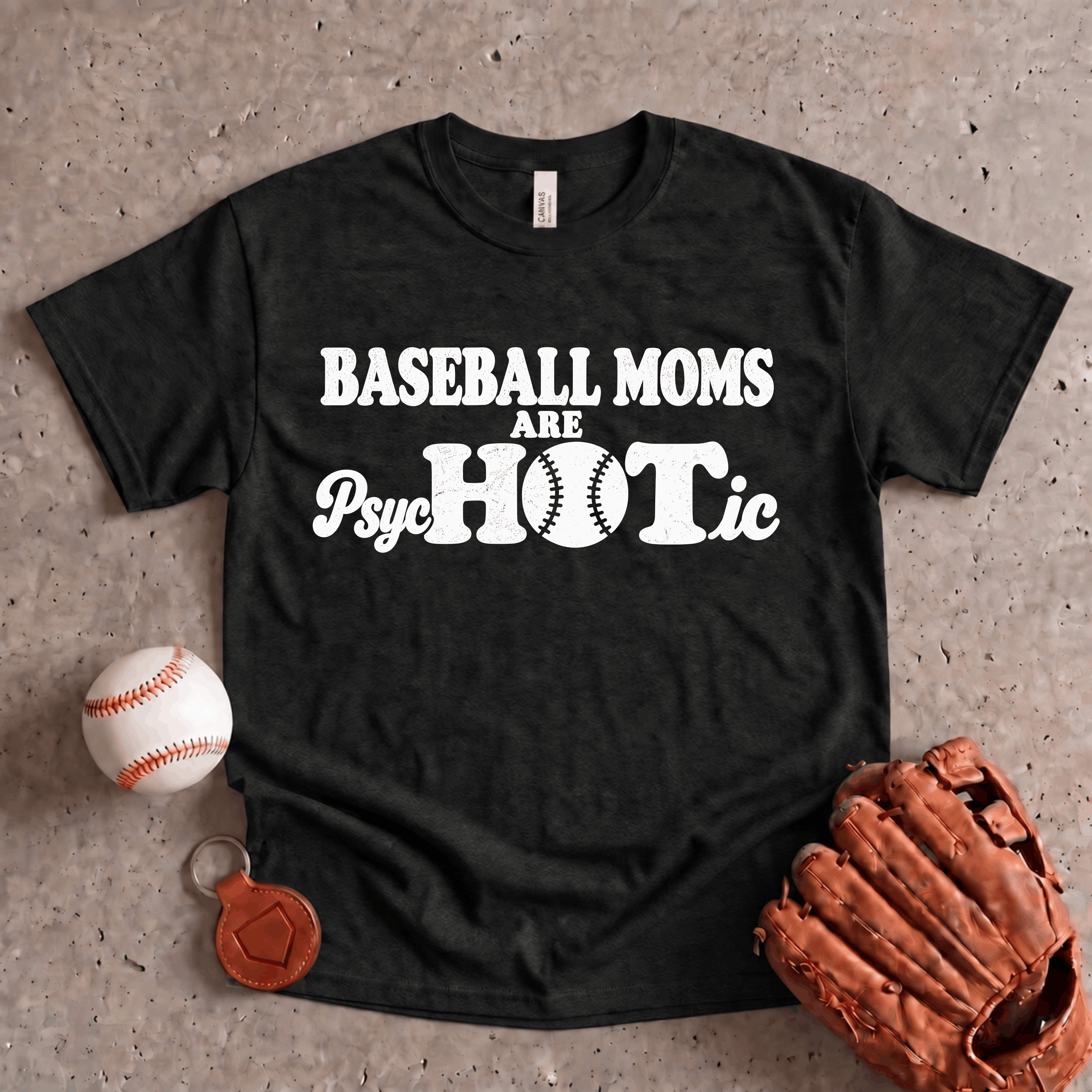 Collection of Psychotic Baseball Moms T-Shirt in a gallery layout