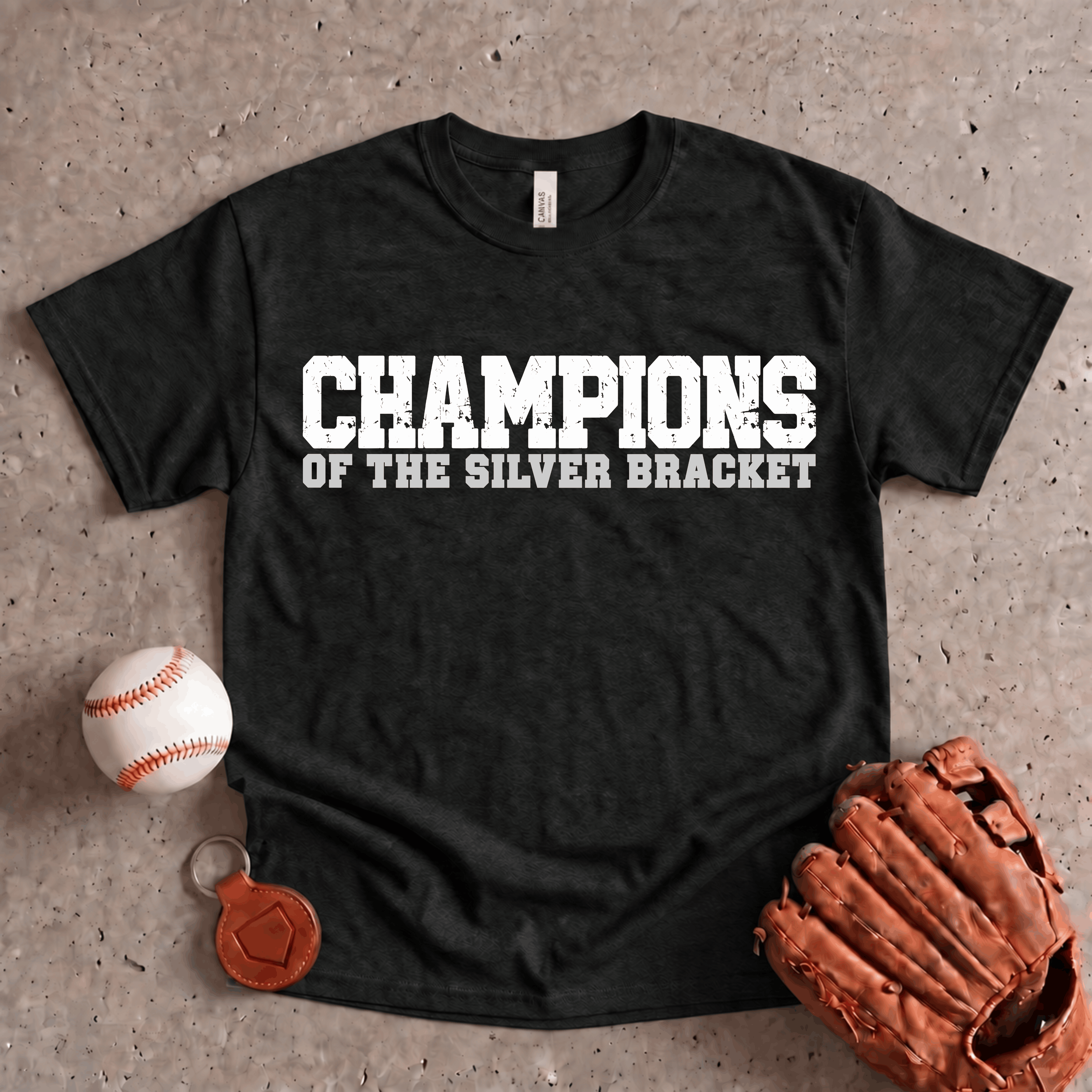 Collection of Silver Bracket T-Shirt in a gallery layout
