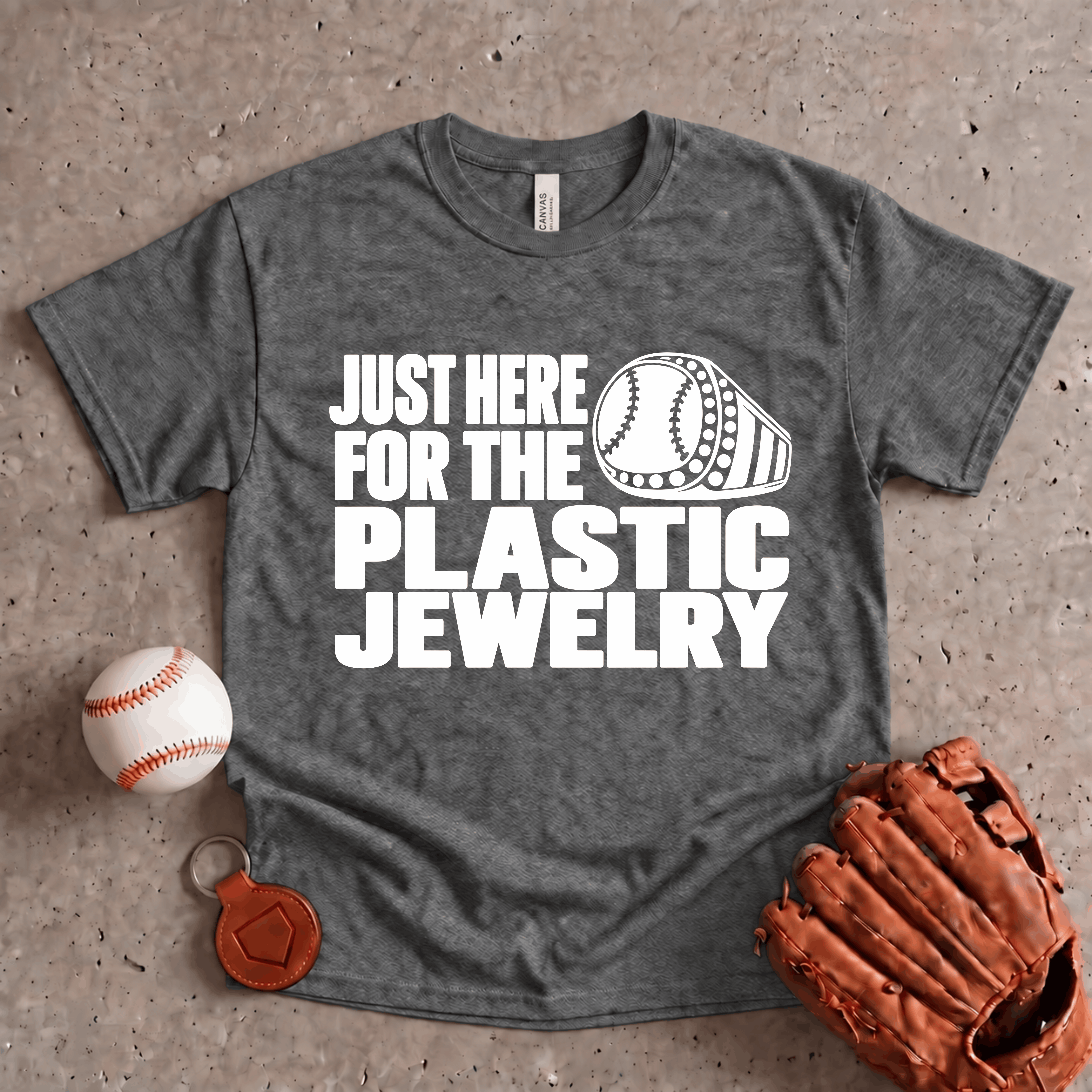 Collection of Plastic Jewelry T-Shirt in a gallery layout
