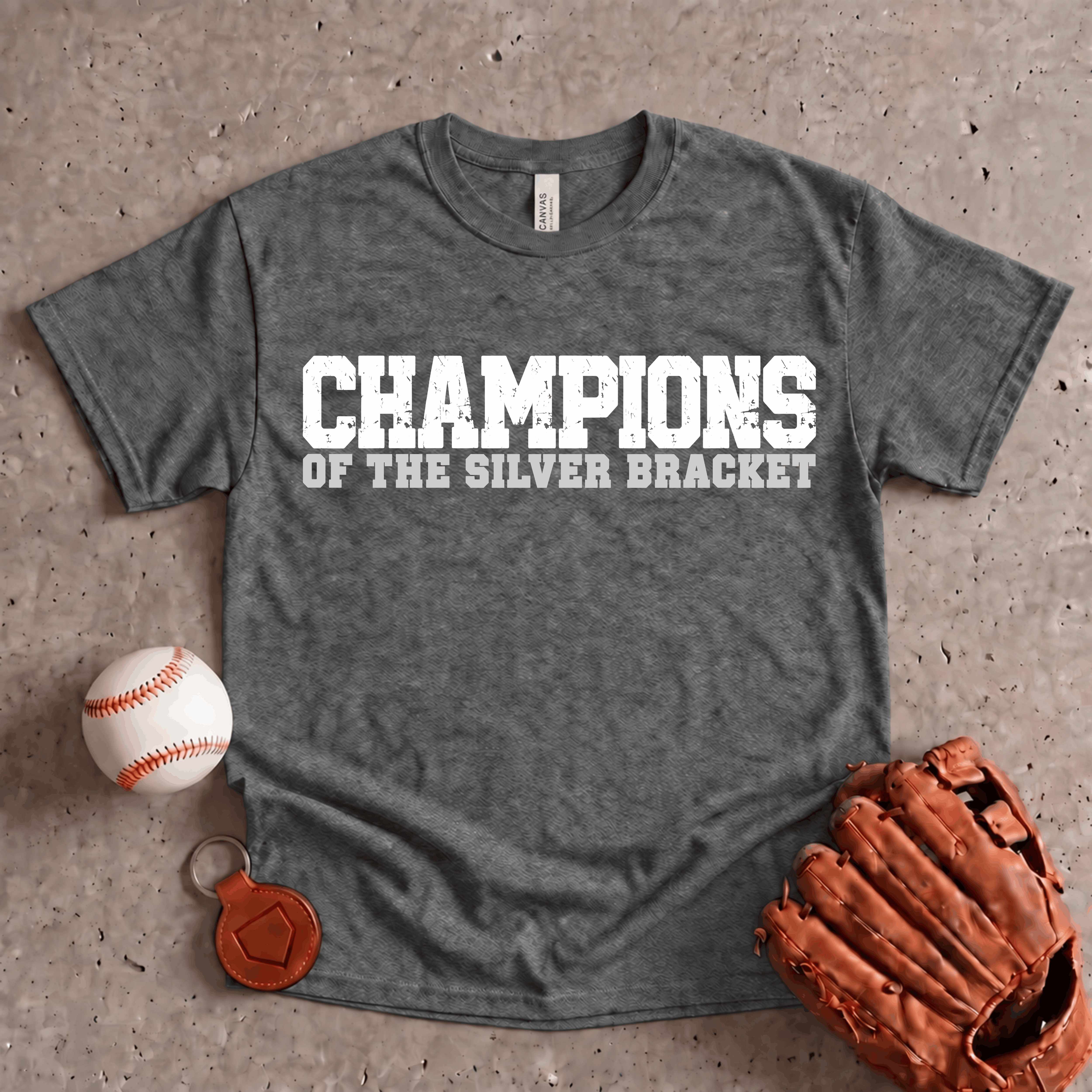Collection of Silver Bracket T-Shirt in a gallery layout