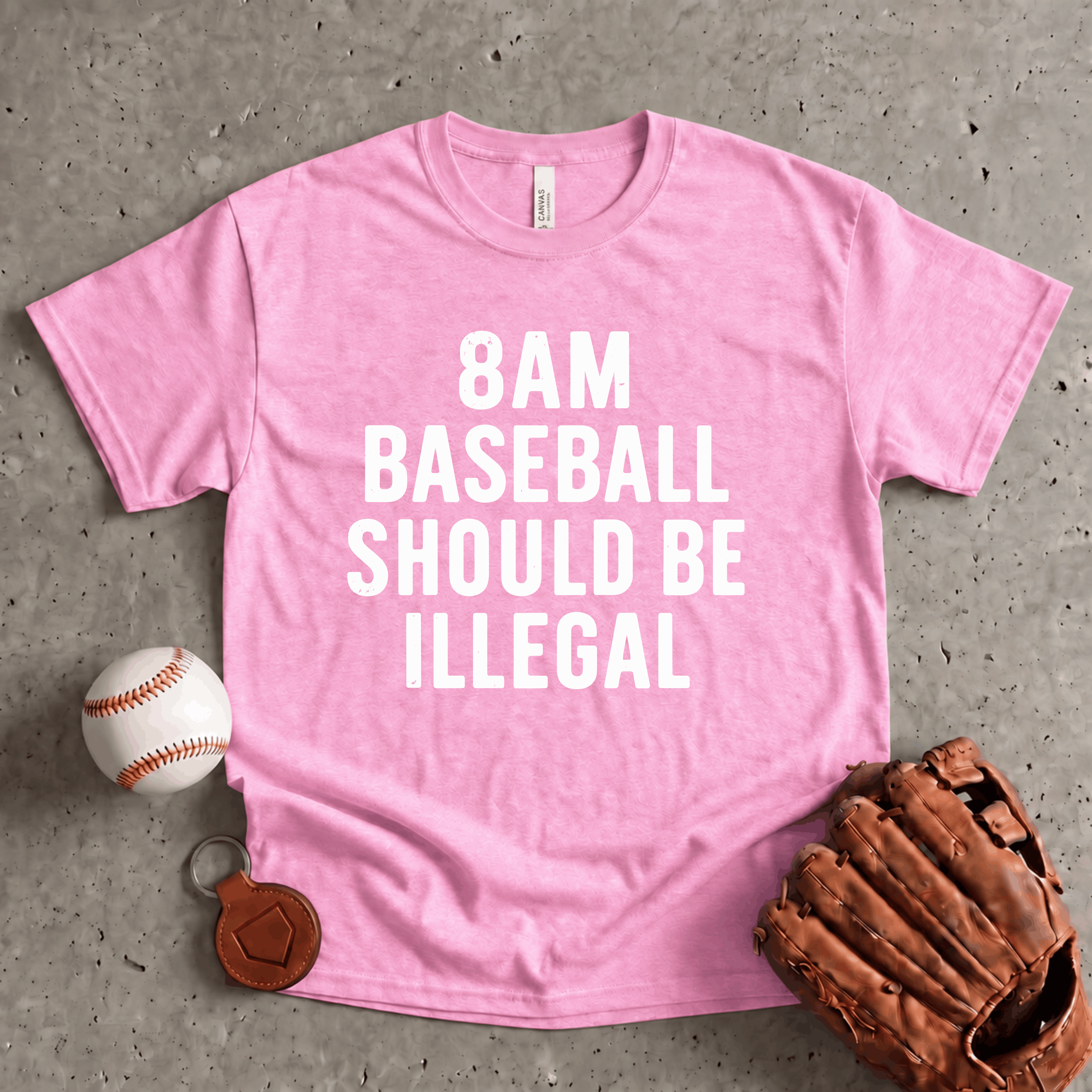 Collection of 8AM Baseball T-Shirt in a gallery layout