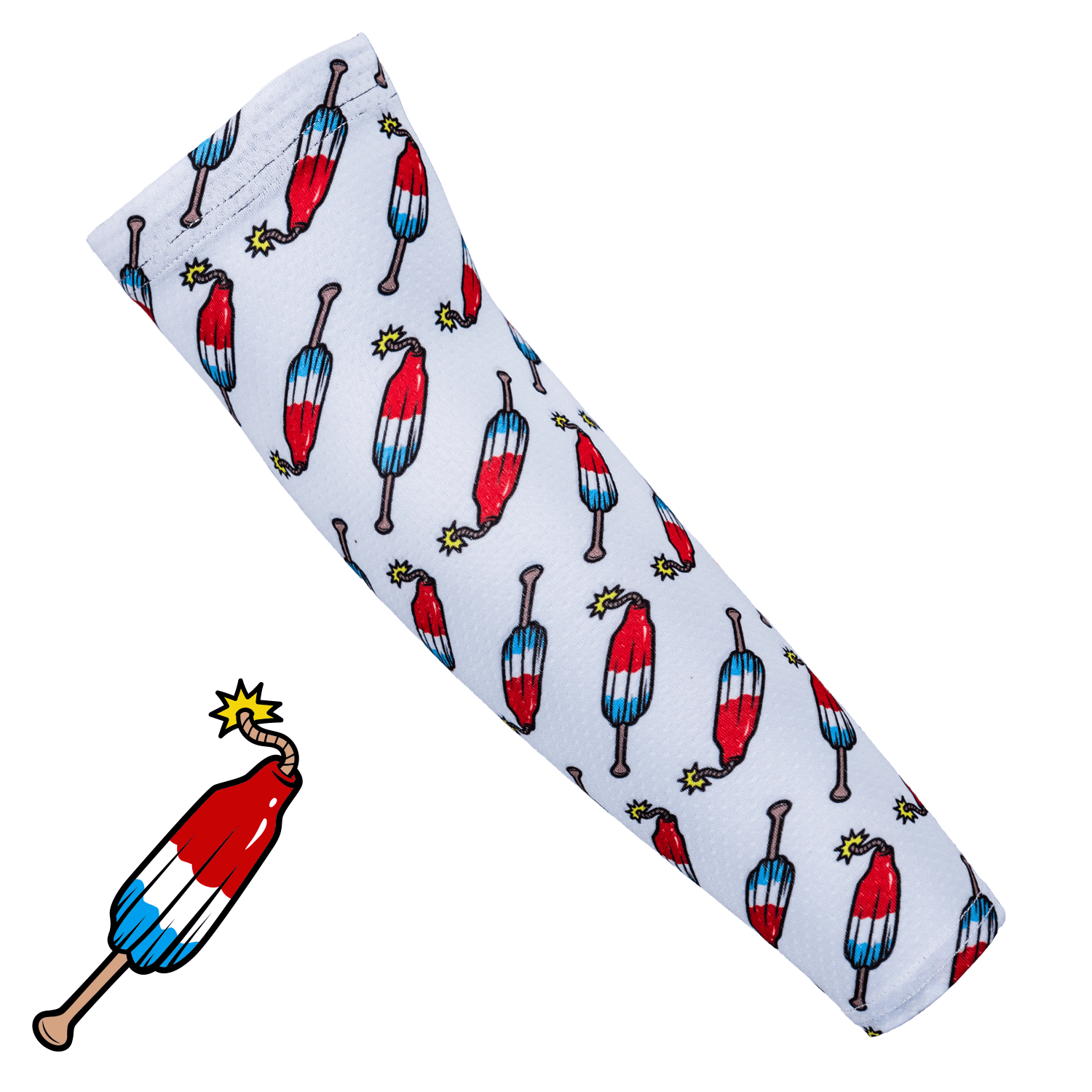 Bomb Squad bomb pops baseball arm sleeve