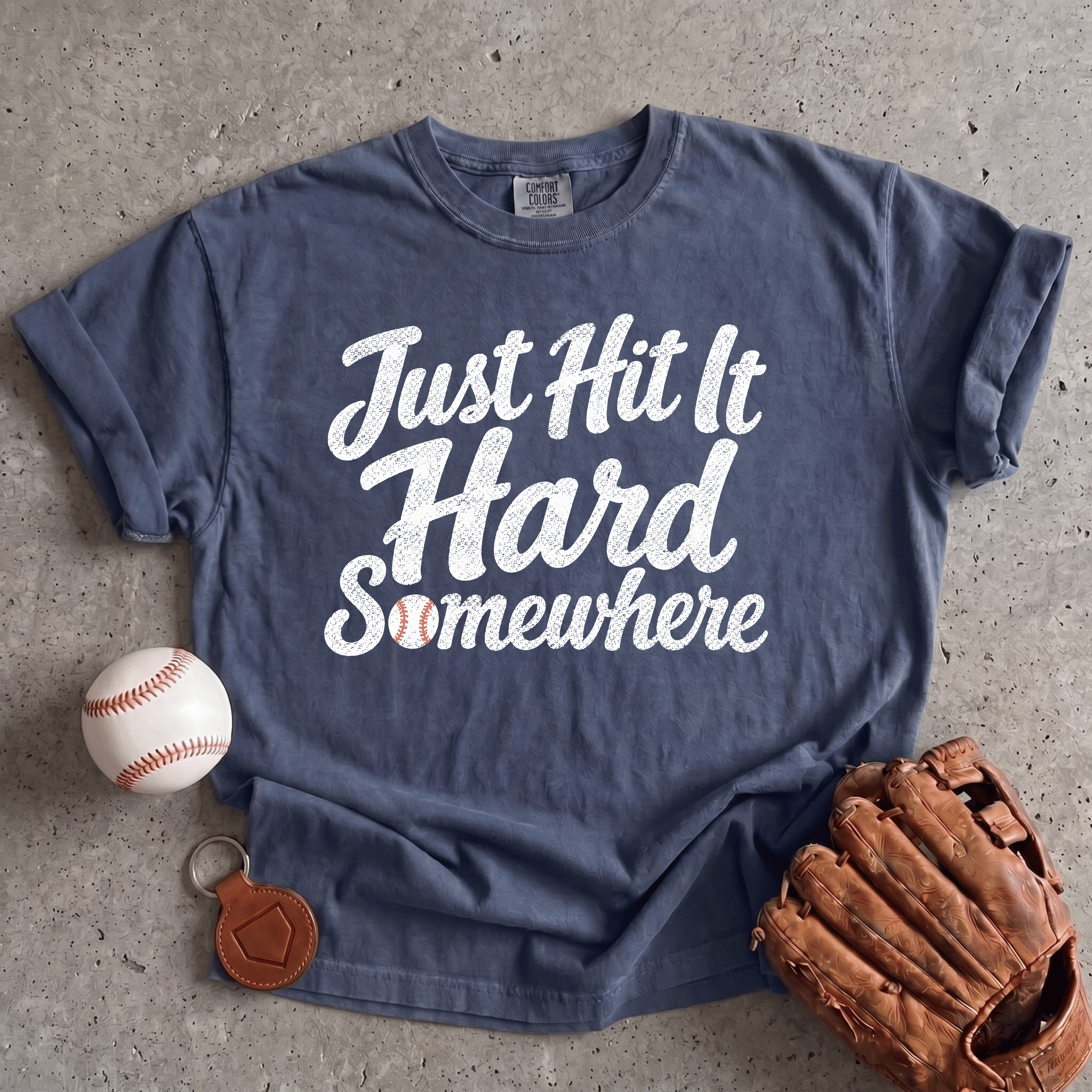 Collection of Hit It Hard Somewhere T-Shirt in a gallery layout