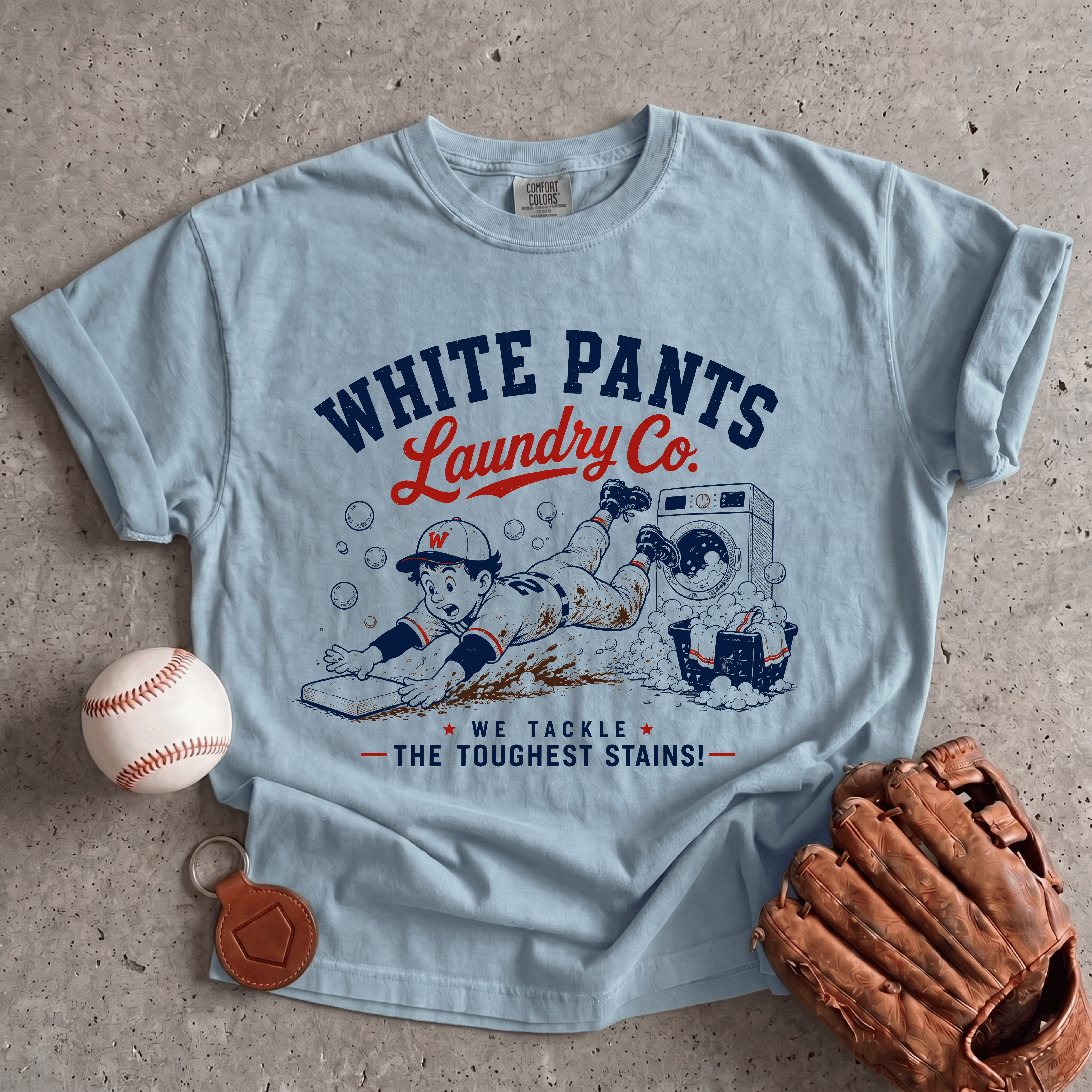 Collection of White Pants T-Shirt in a gallery layout