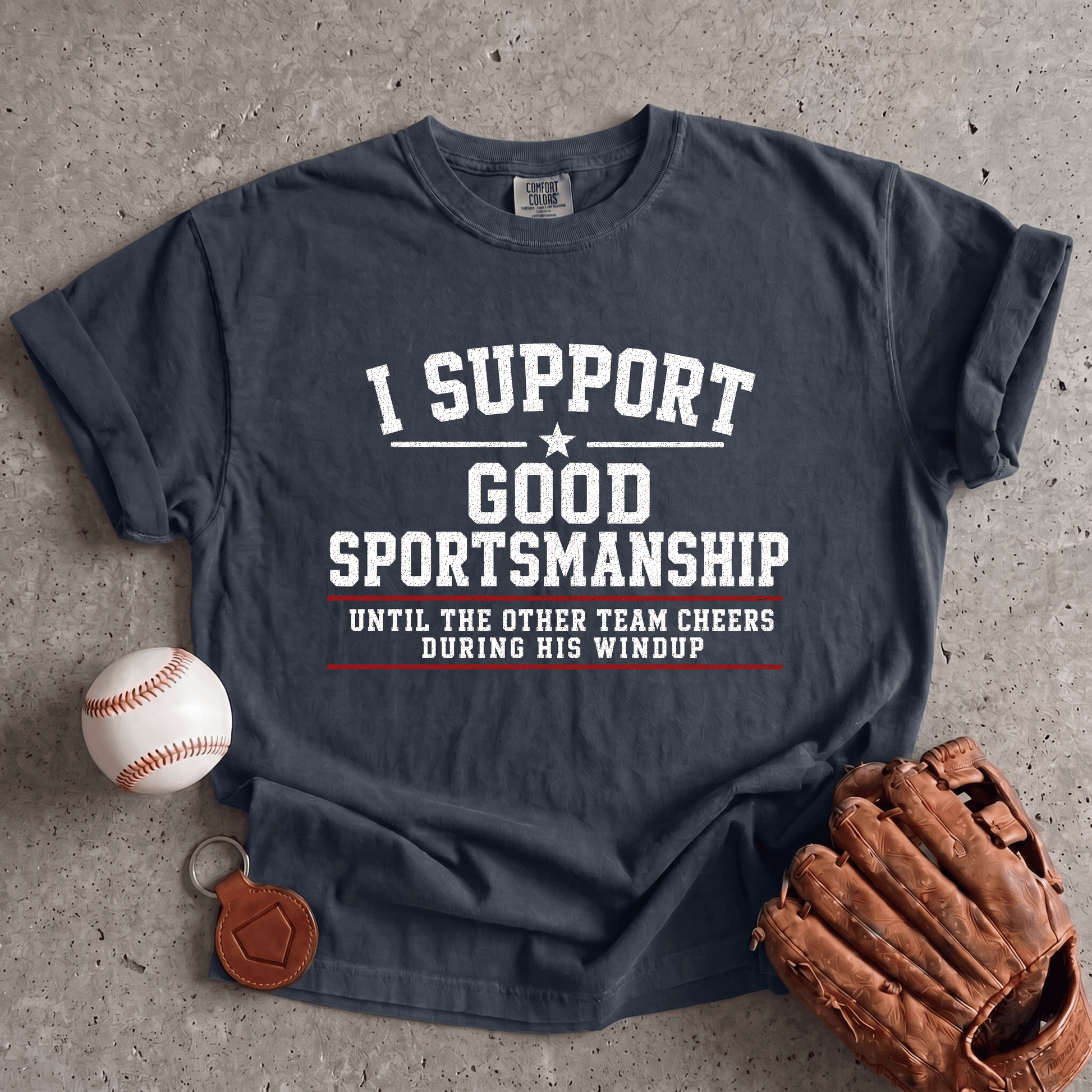 Good Sportsmanship Pitching T-Shirt