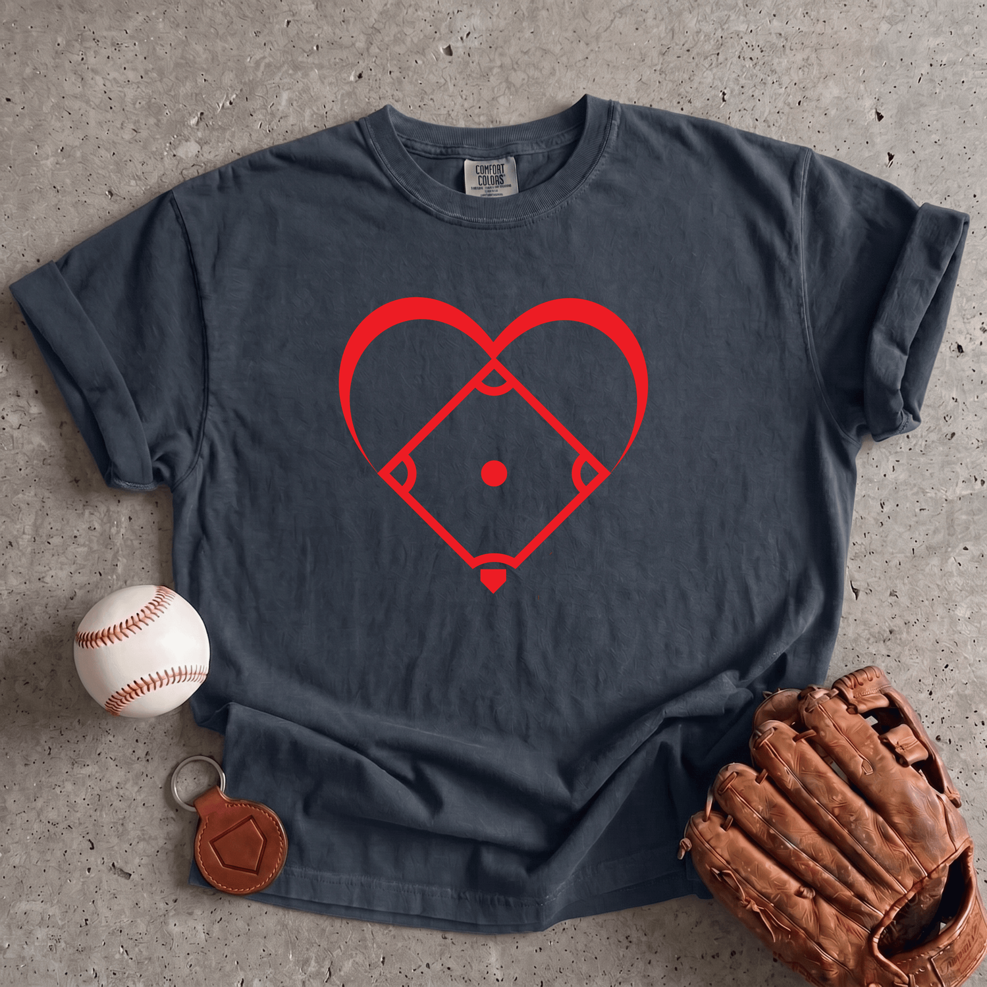I Love Baseball T-Shirt