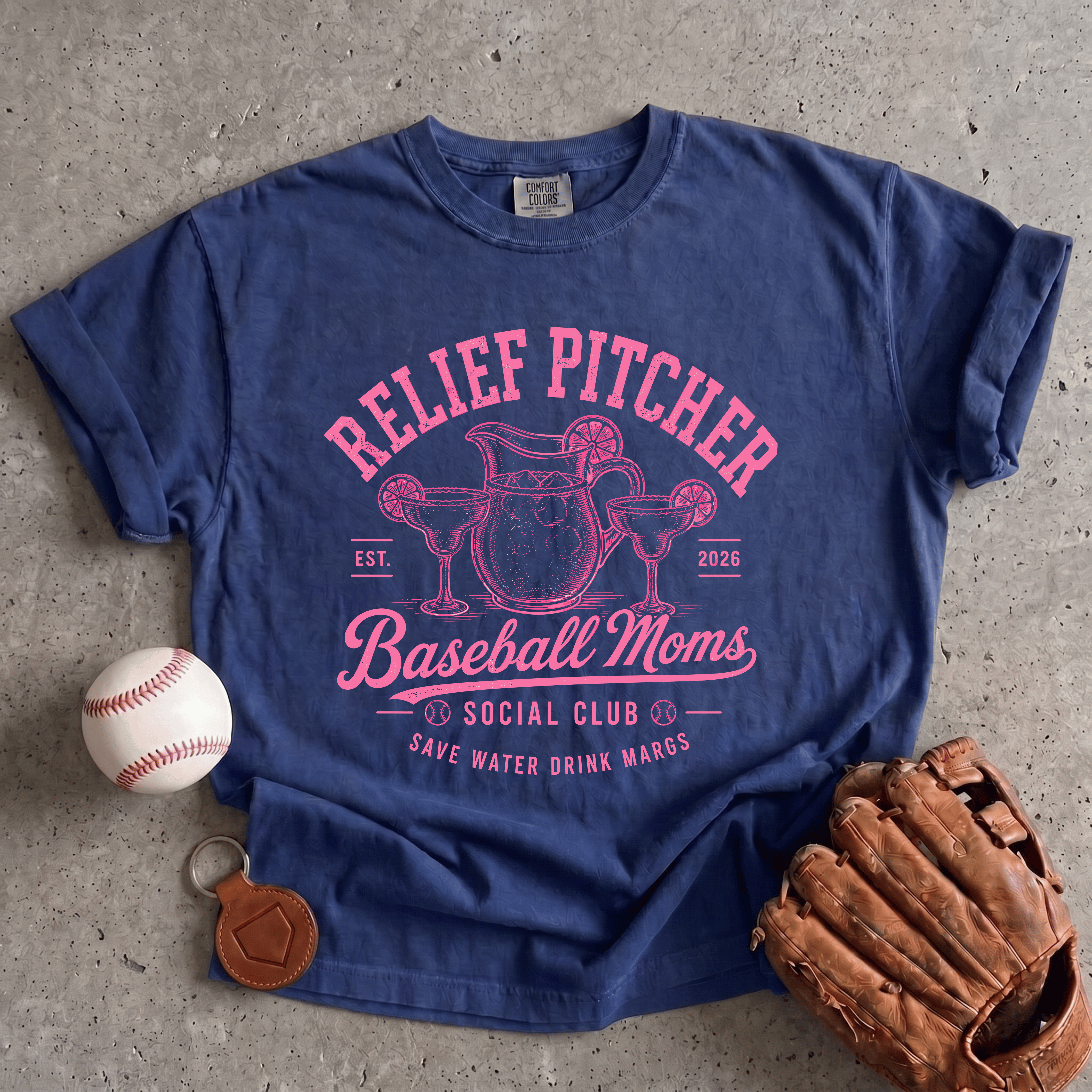 Collection of Relief Pitcher T-Shirt in a gallery layout