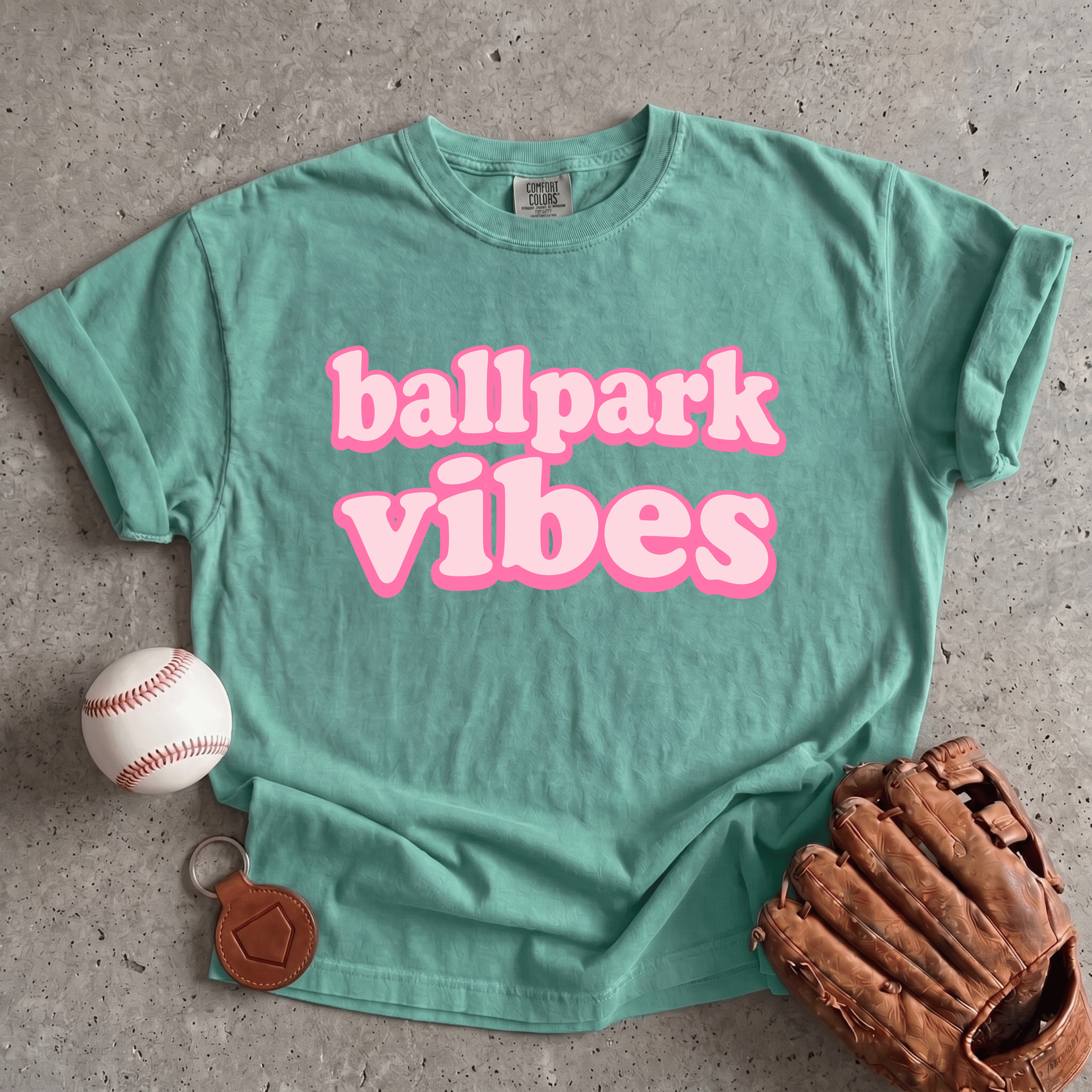 Collection of Ballpark Vibes T-Shirt in a gallery layout