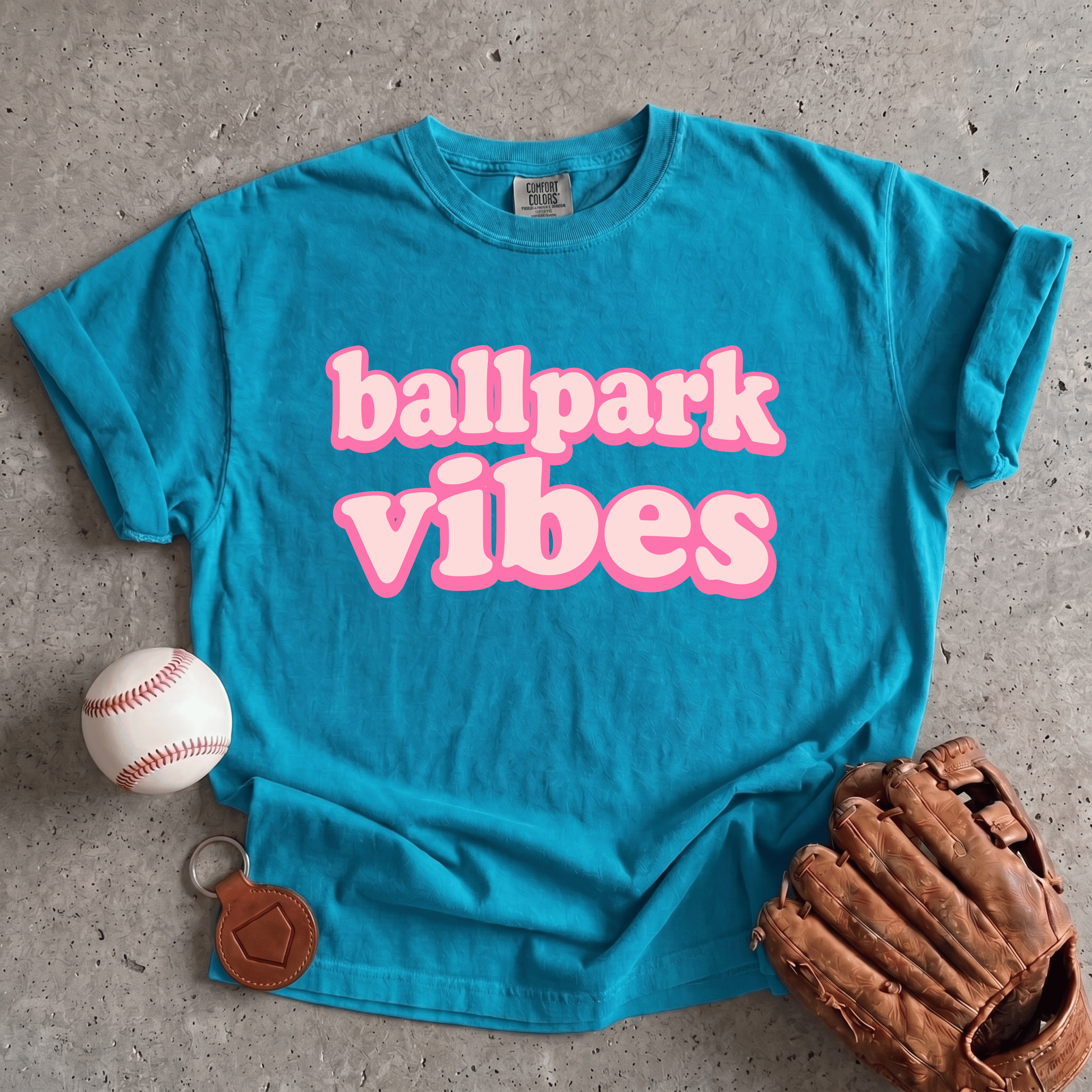 Collection of Ballpark Vibes T-Shirt in a gallery layout