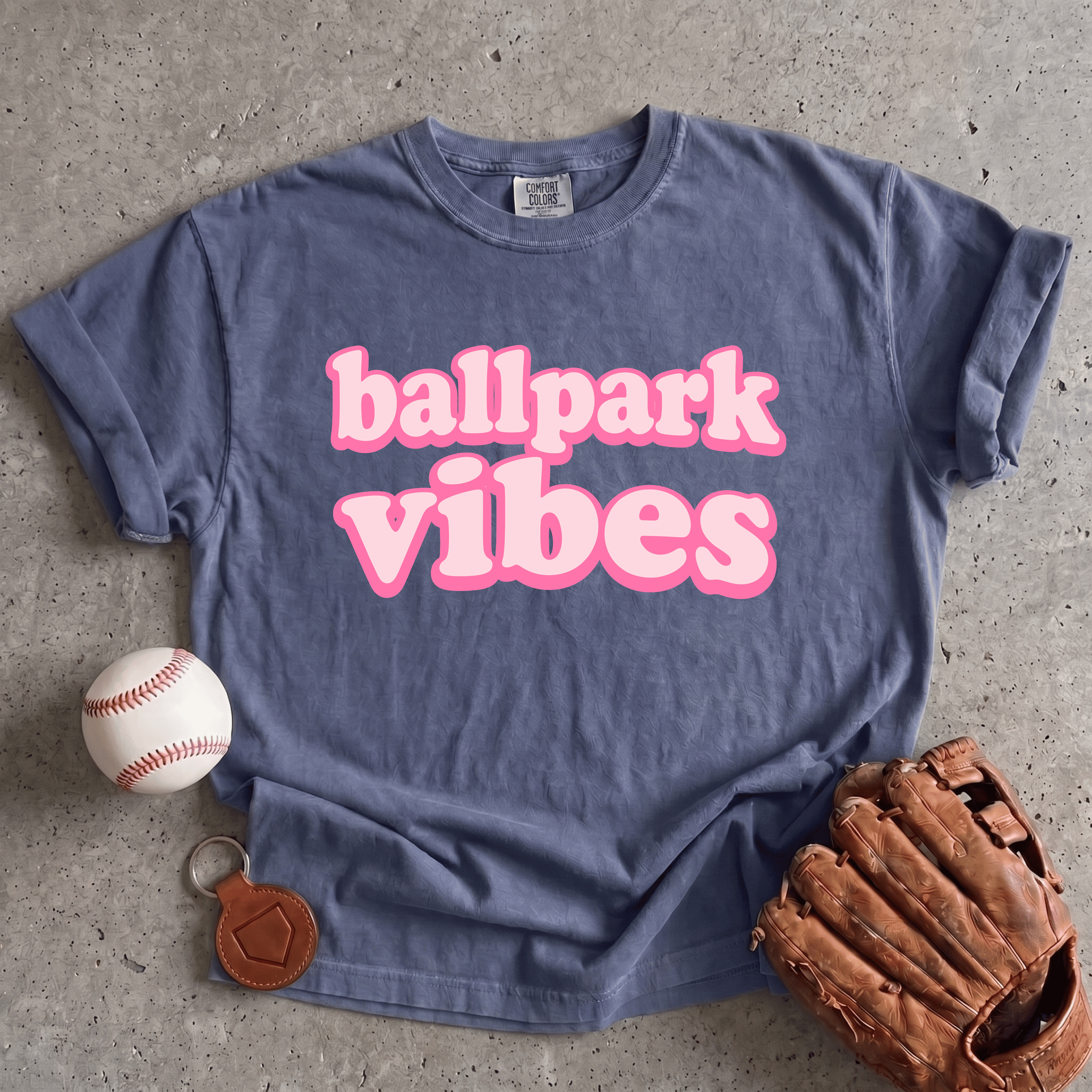 Collection of Ballpark Vibes T-Shirt in a gallery layout