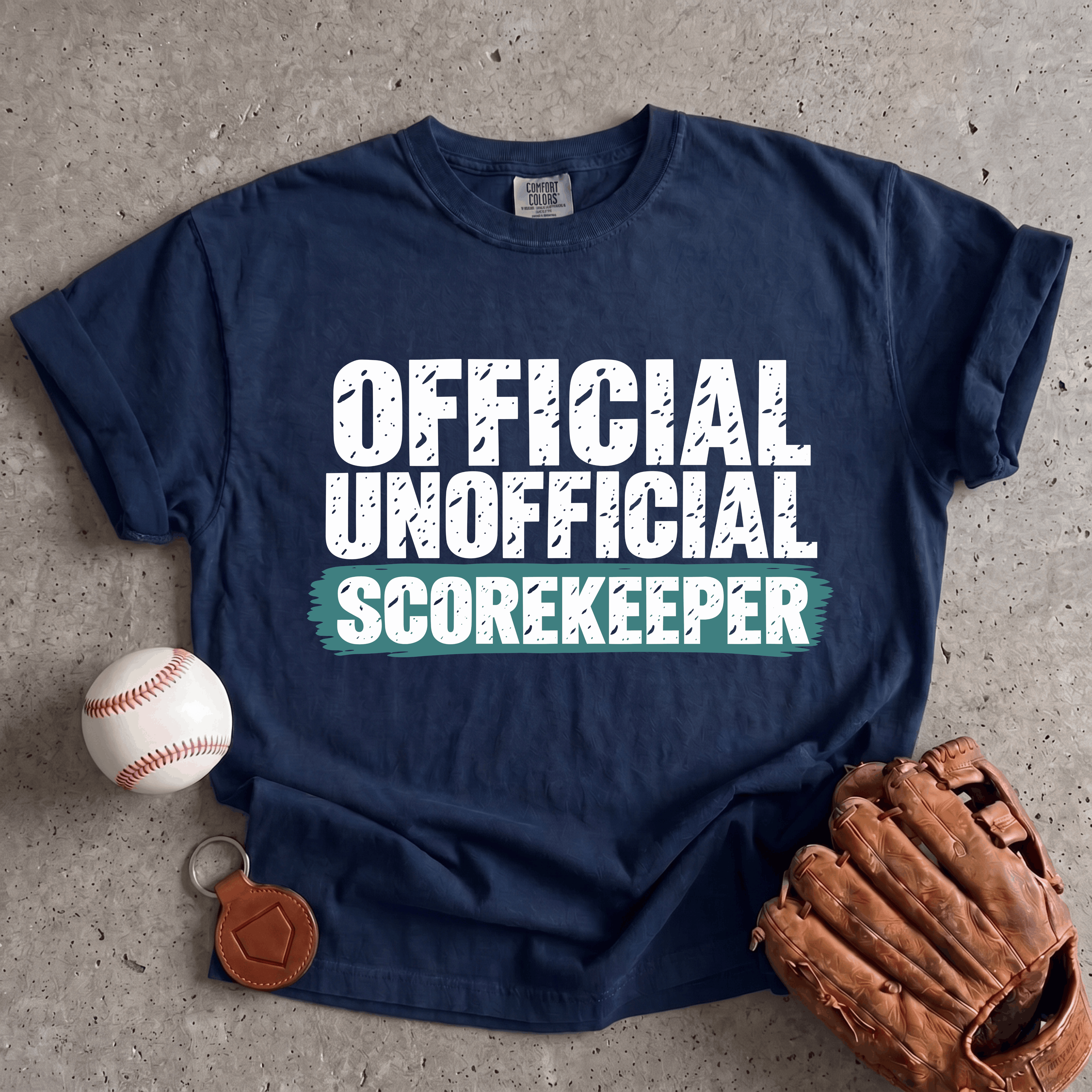 Collection of Unofficial Scorekeeper T-Shirt in a gallery layout