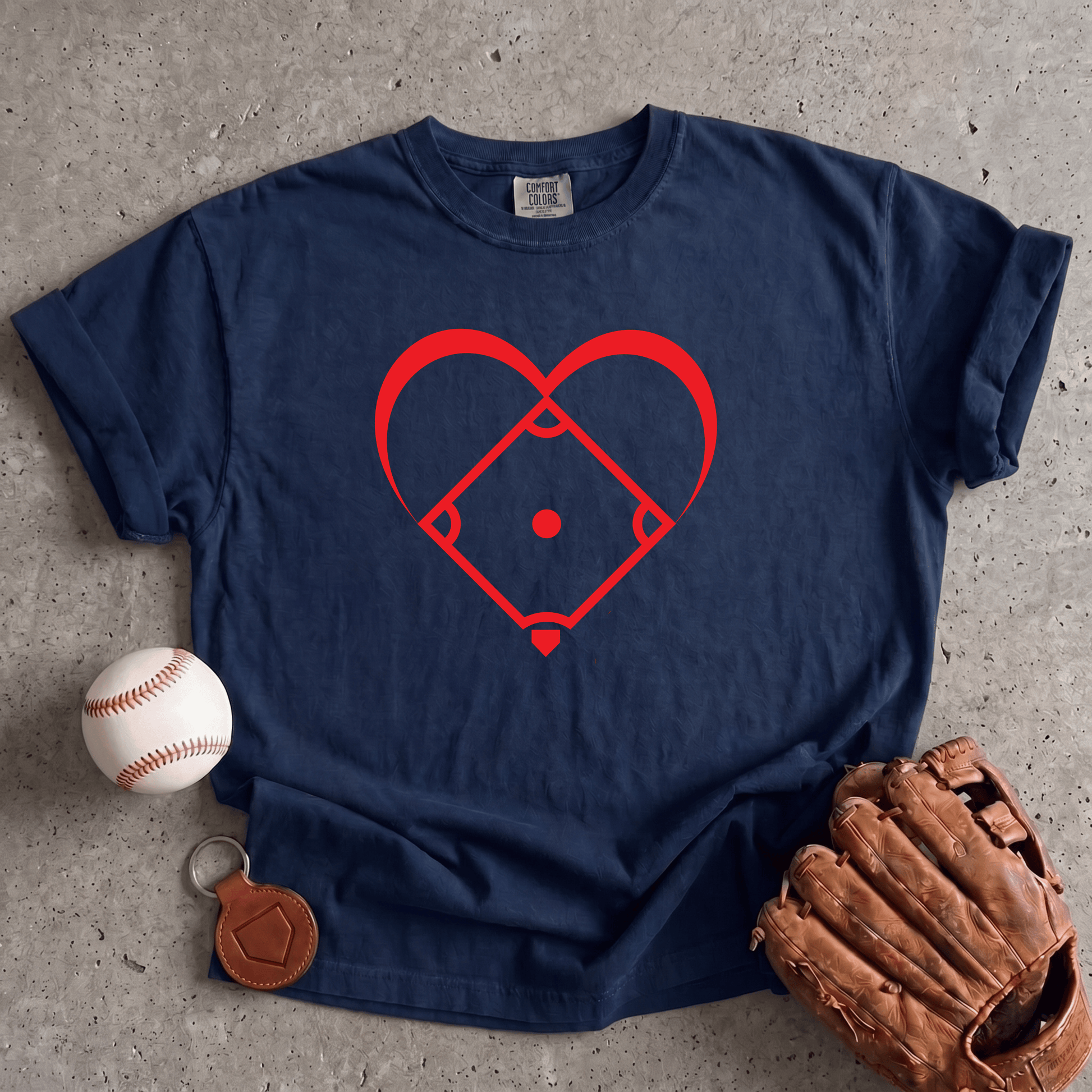I Love Baseball T-Shirt