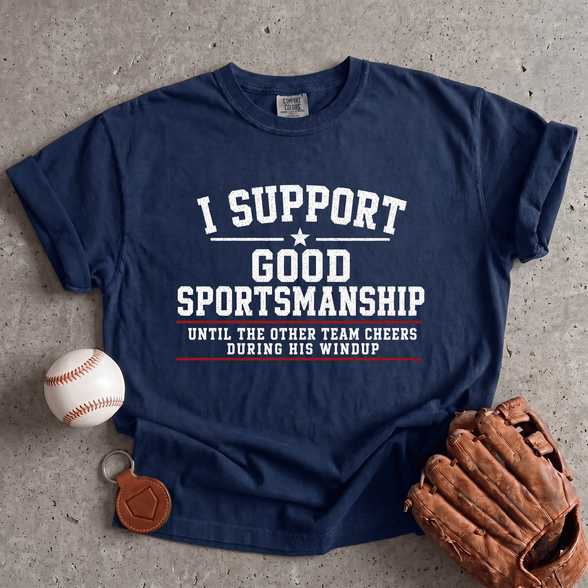Good Sportsmanship Pitching T-Shirt