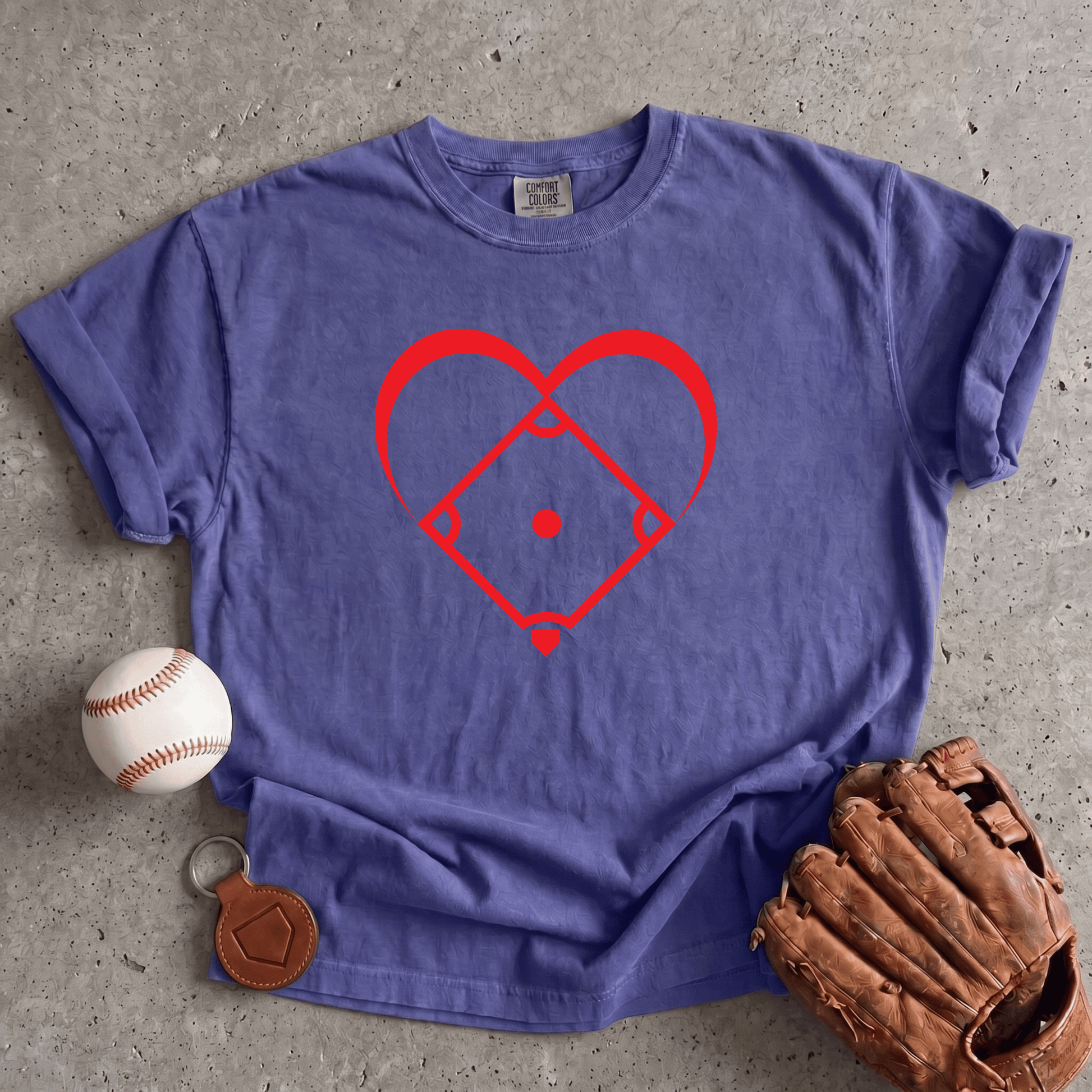 I Love Baseball T-Shirt