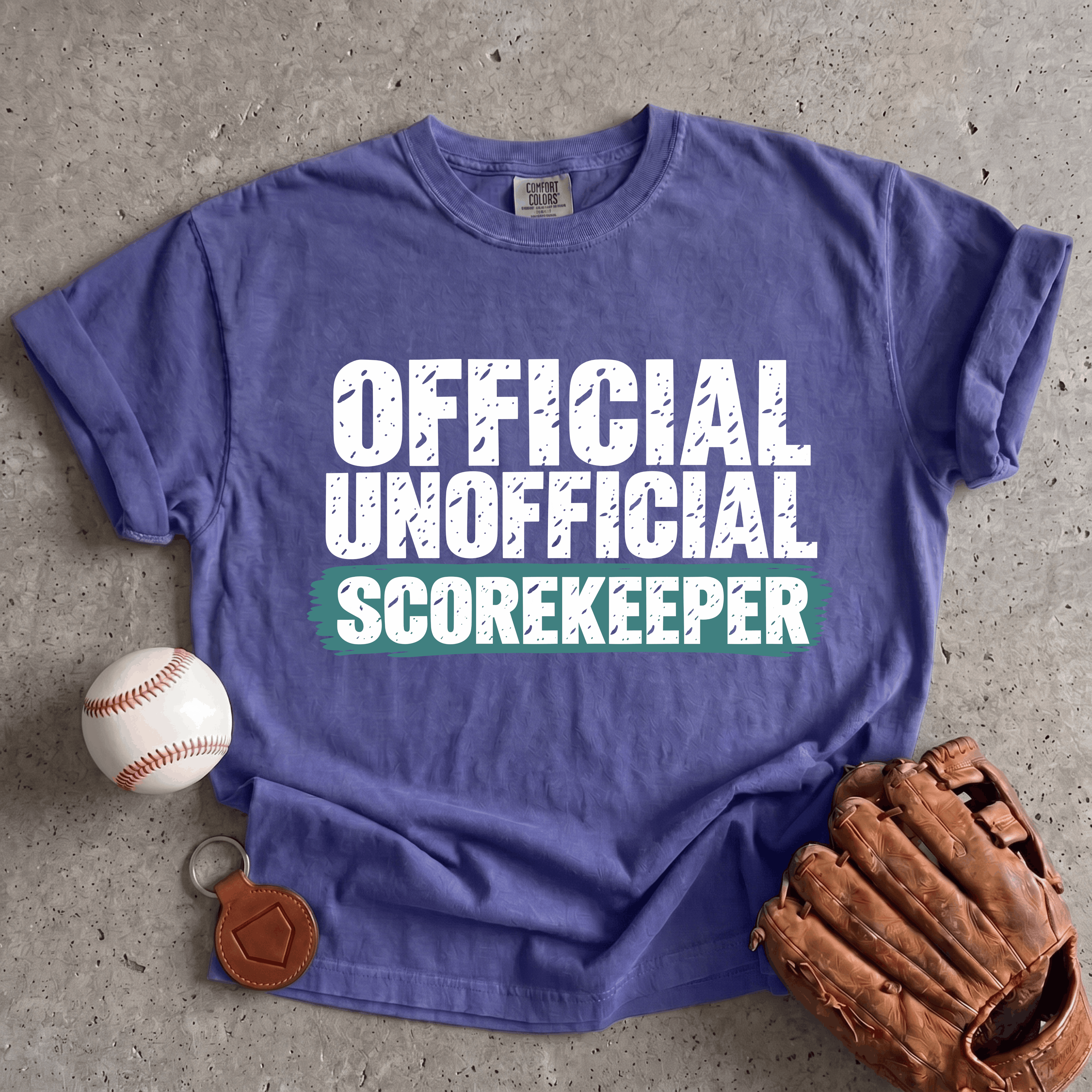 Collection of Unofficial Scorekeeper T-Shirt in a gallery layout