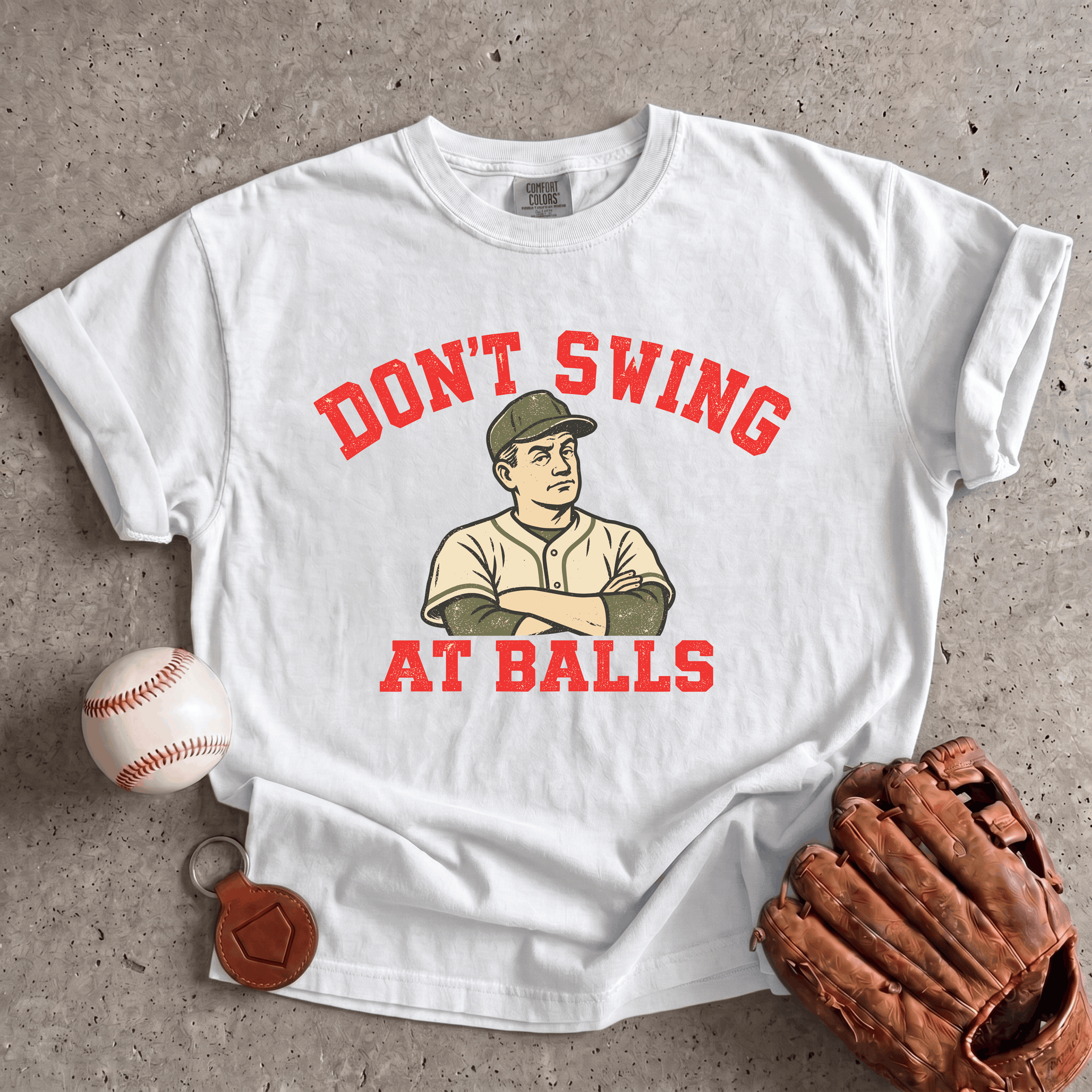 Collection of Dont Swing at Balls T-Shirt in a gallery layout