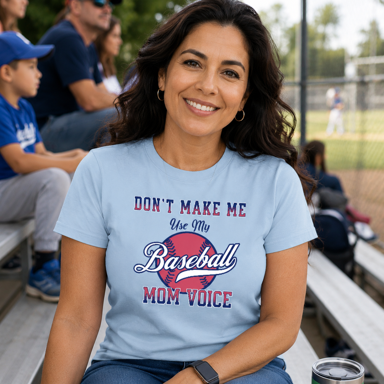 Collection of Don't Make Me Use My Baseball Mom Voice in a gallery layout