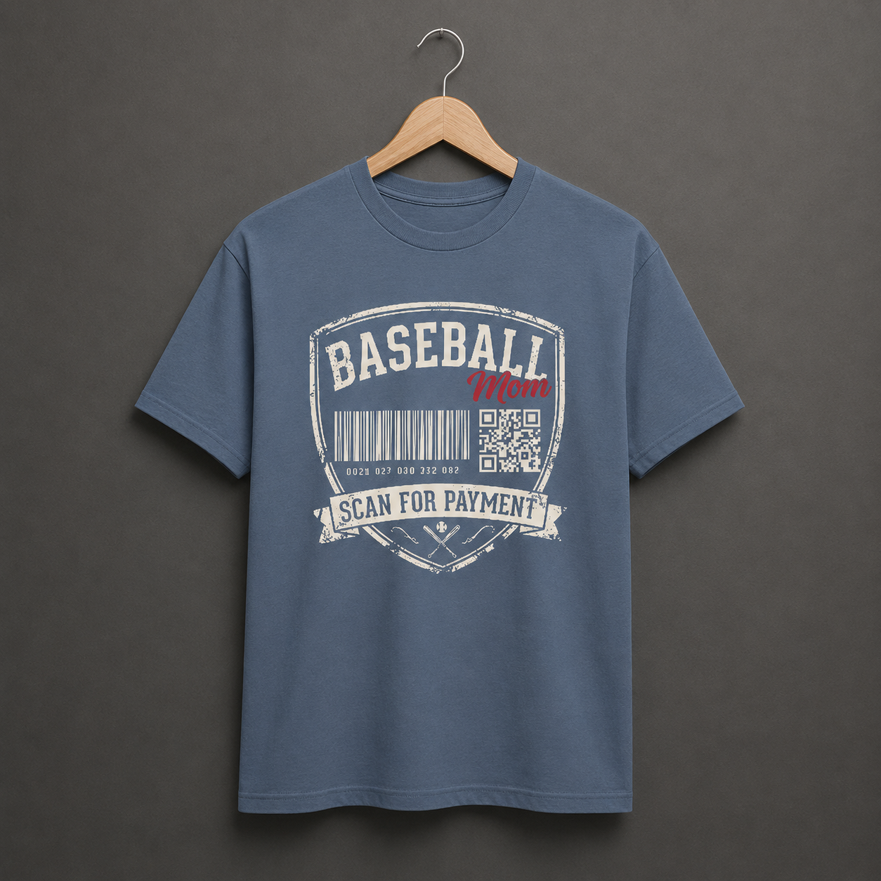 Baseball Mom Barcode