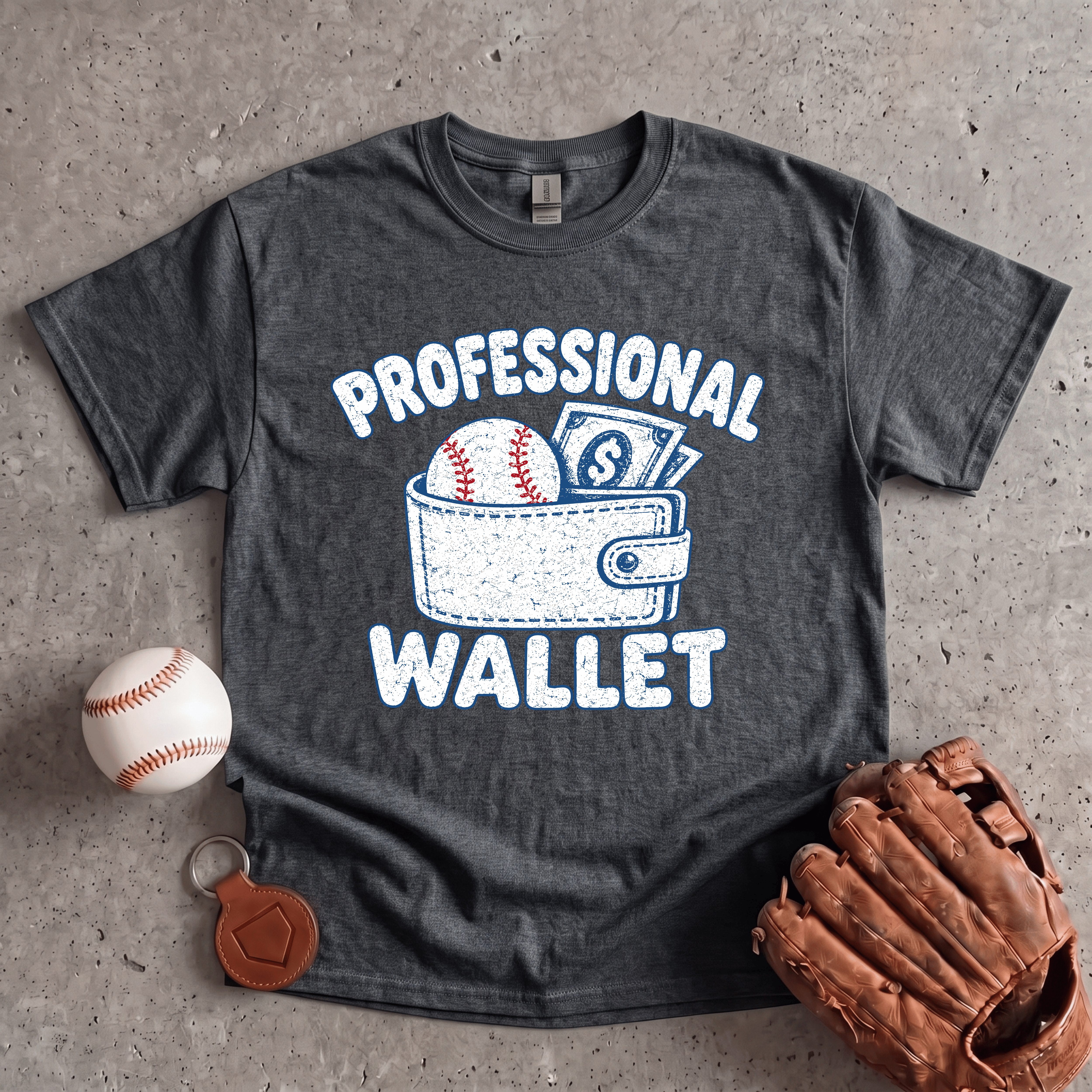 Collection of Professional Wallet T-Shirt in a gallery layout
