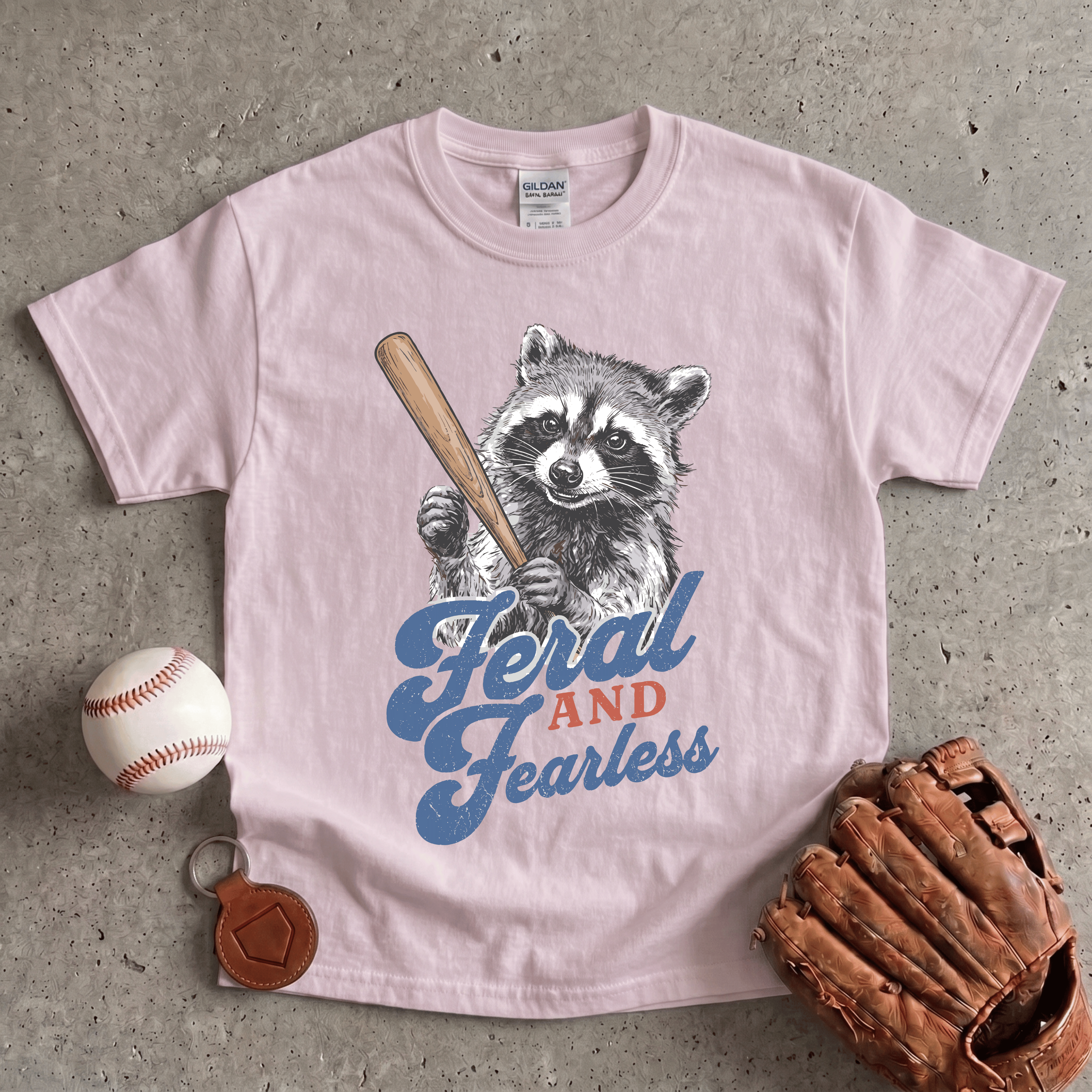 Collection of Feral and Fearless Youth T-Shirt in a gallery layout