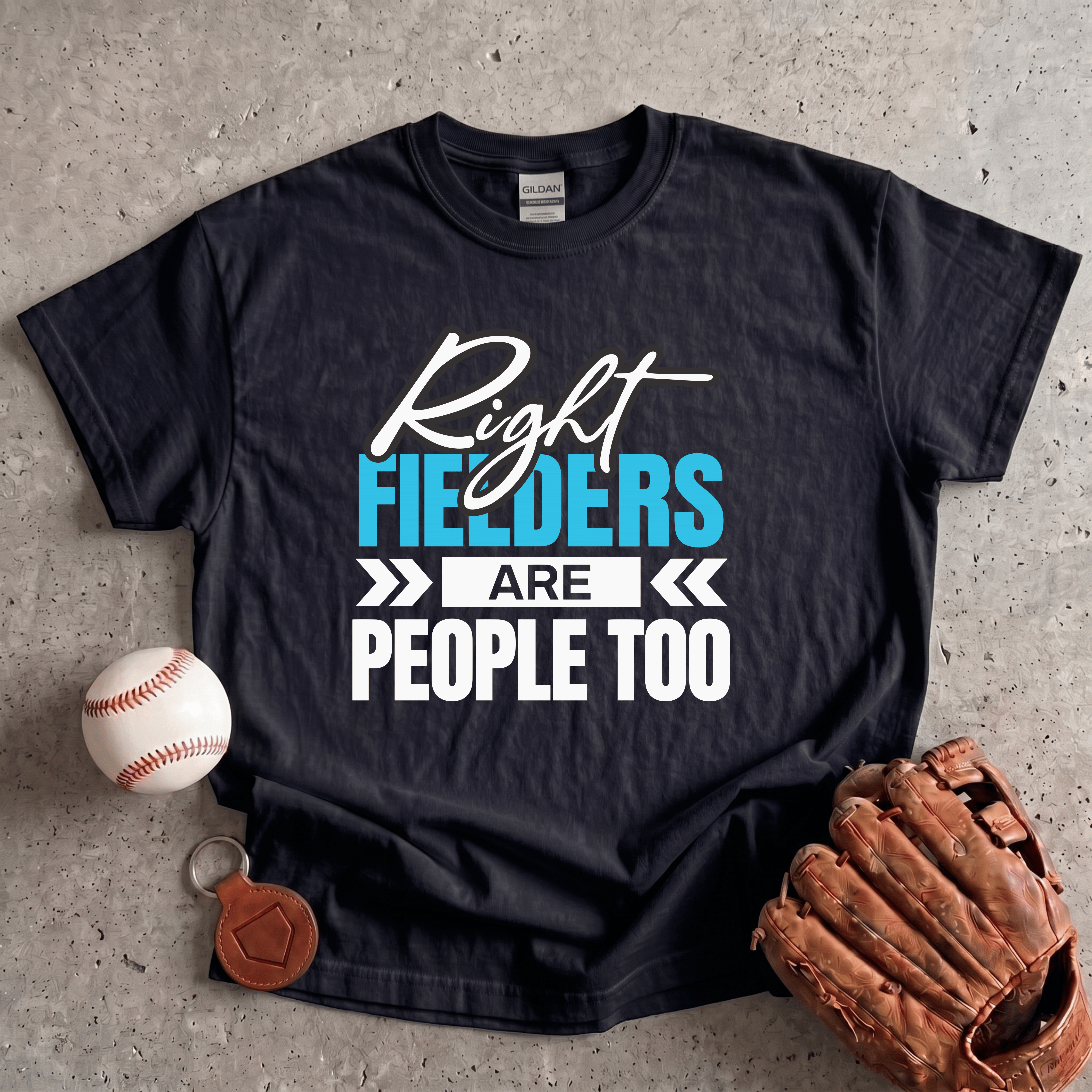 Collection of Right Fielders Are People Too T-Shirt in a gallery layout