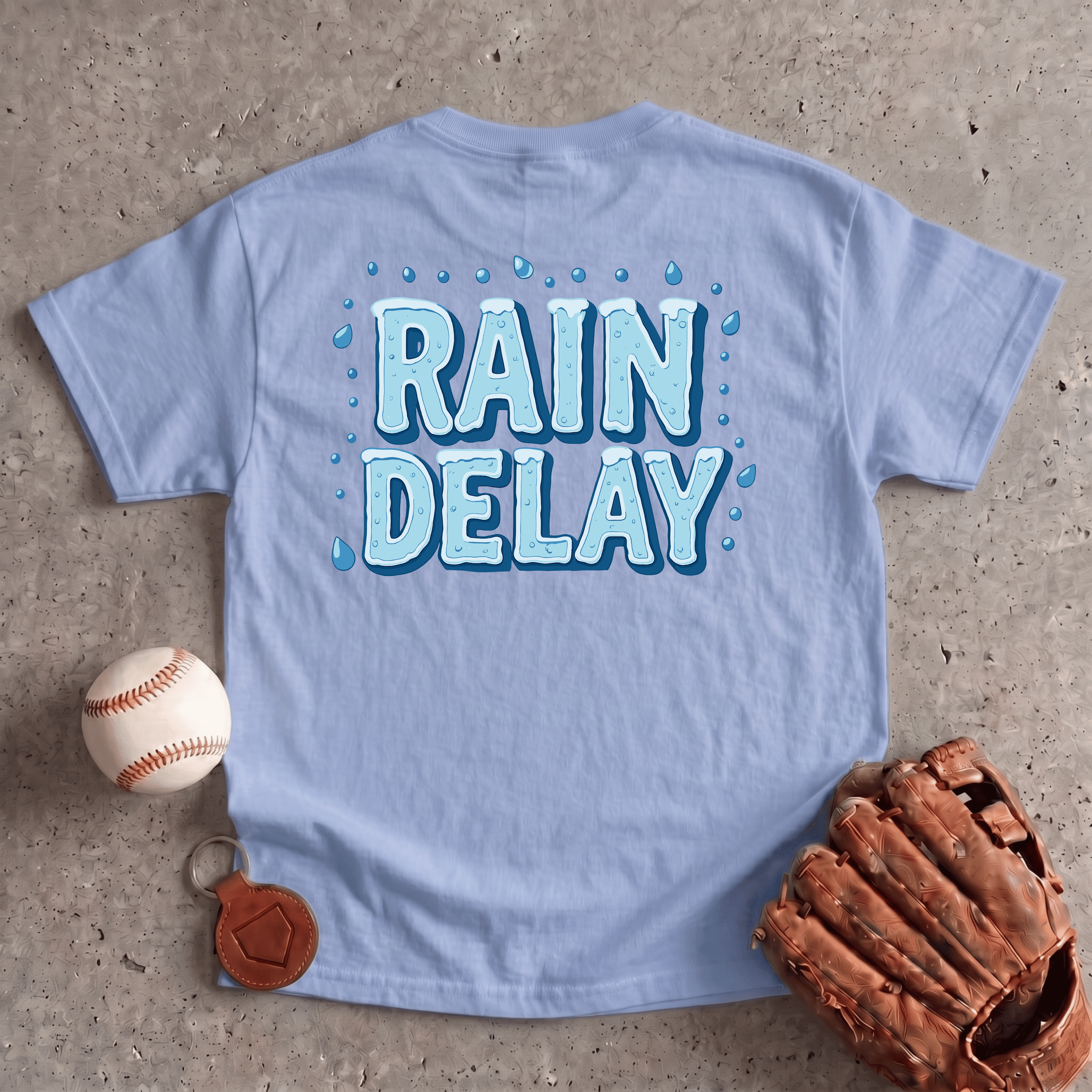 Collection of Rain Delay Youth T-Shirt in a gallery layout