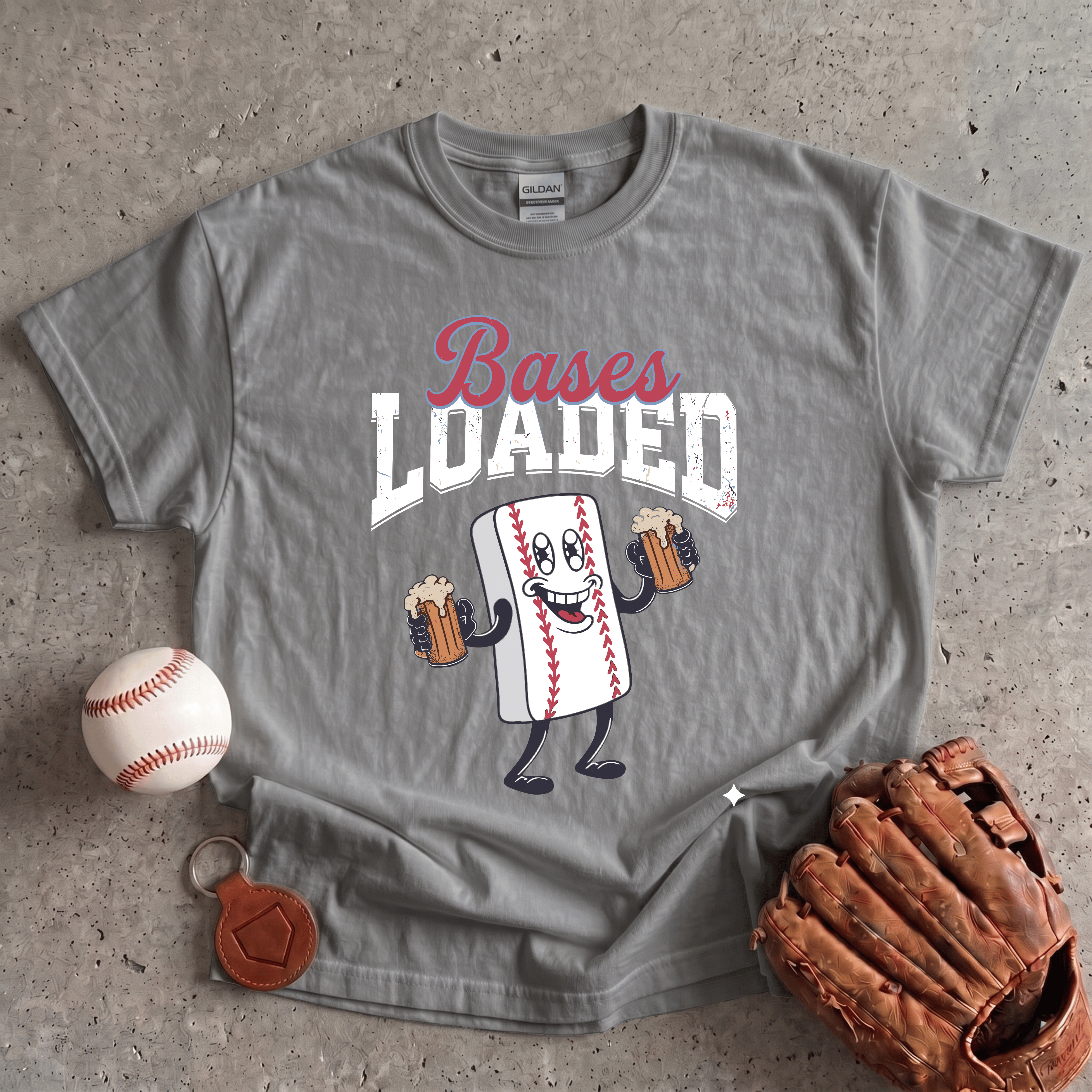Collection of Bases Loaded T-Shirt in a gallery layout