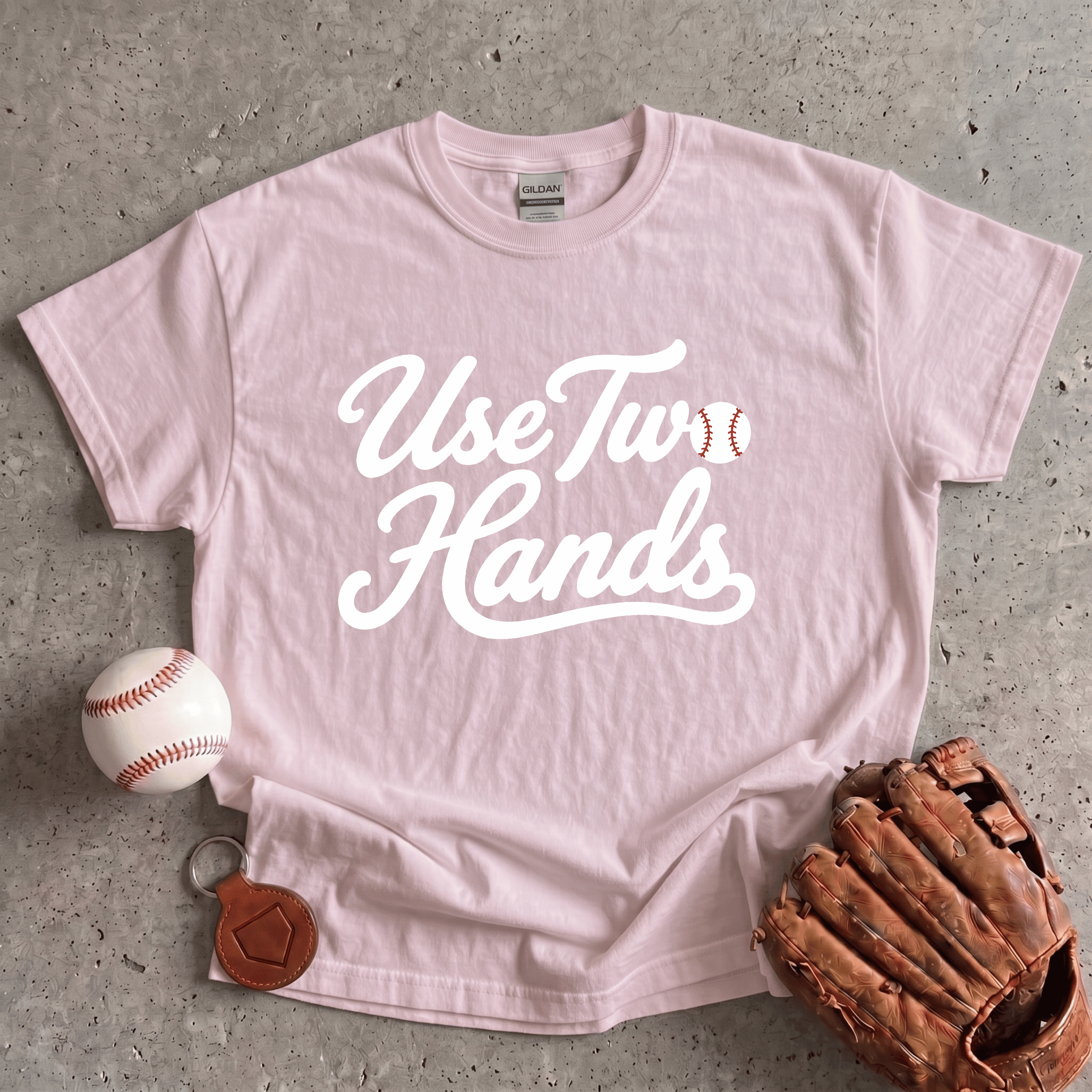 Collection of Use Two Hands T-Shirt in a gallery layout