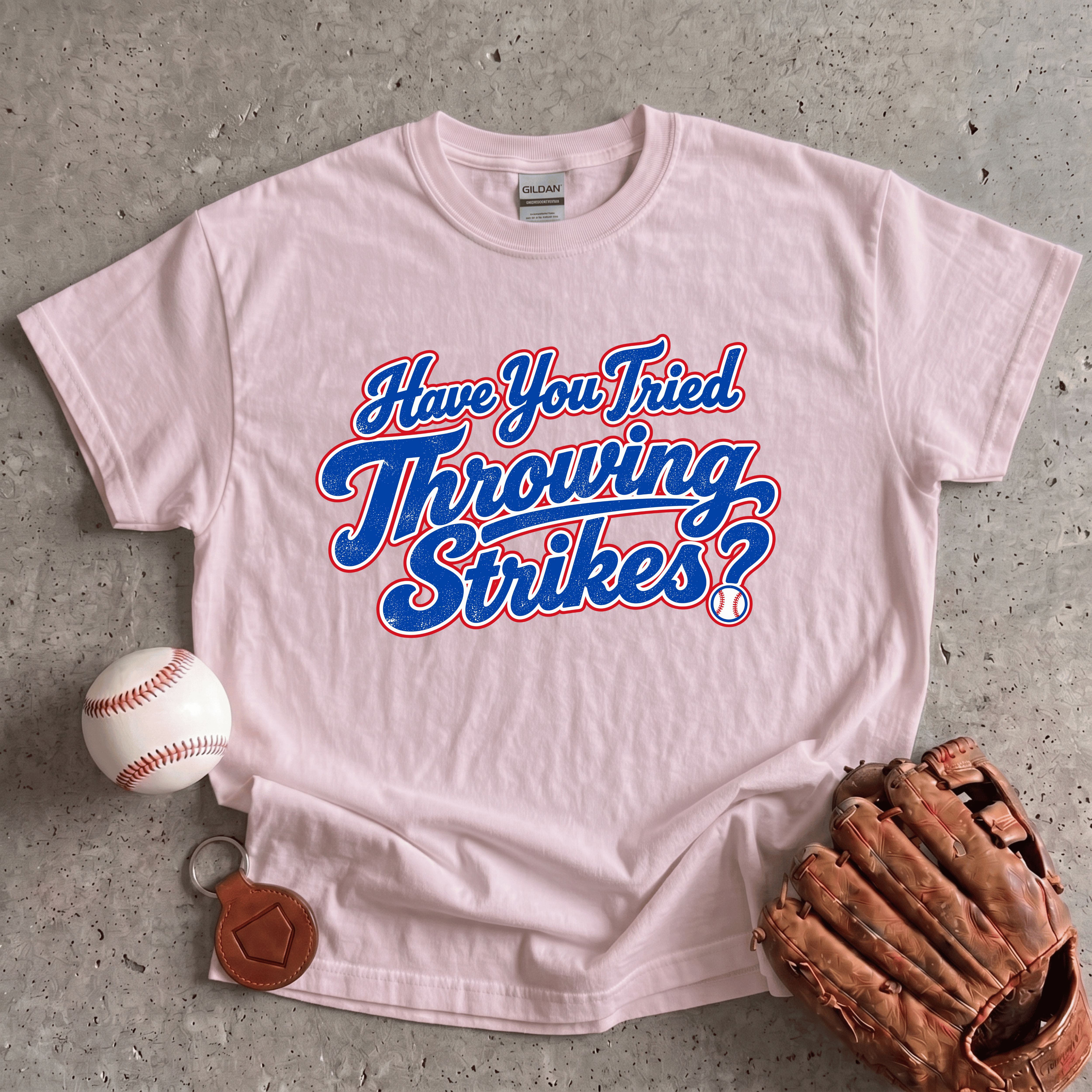 Collection of Tried Throwing Strikes T-Shirt in a gallery layout
