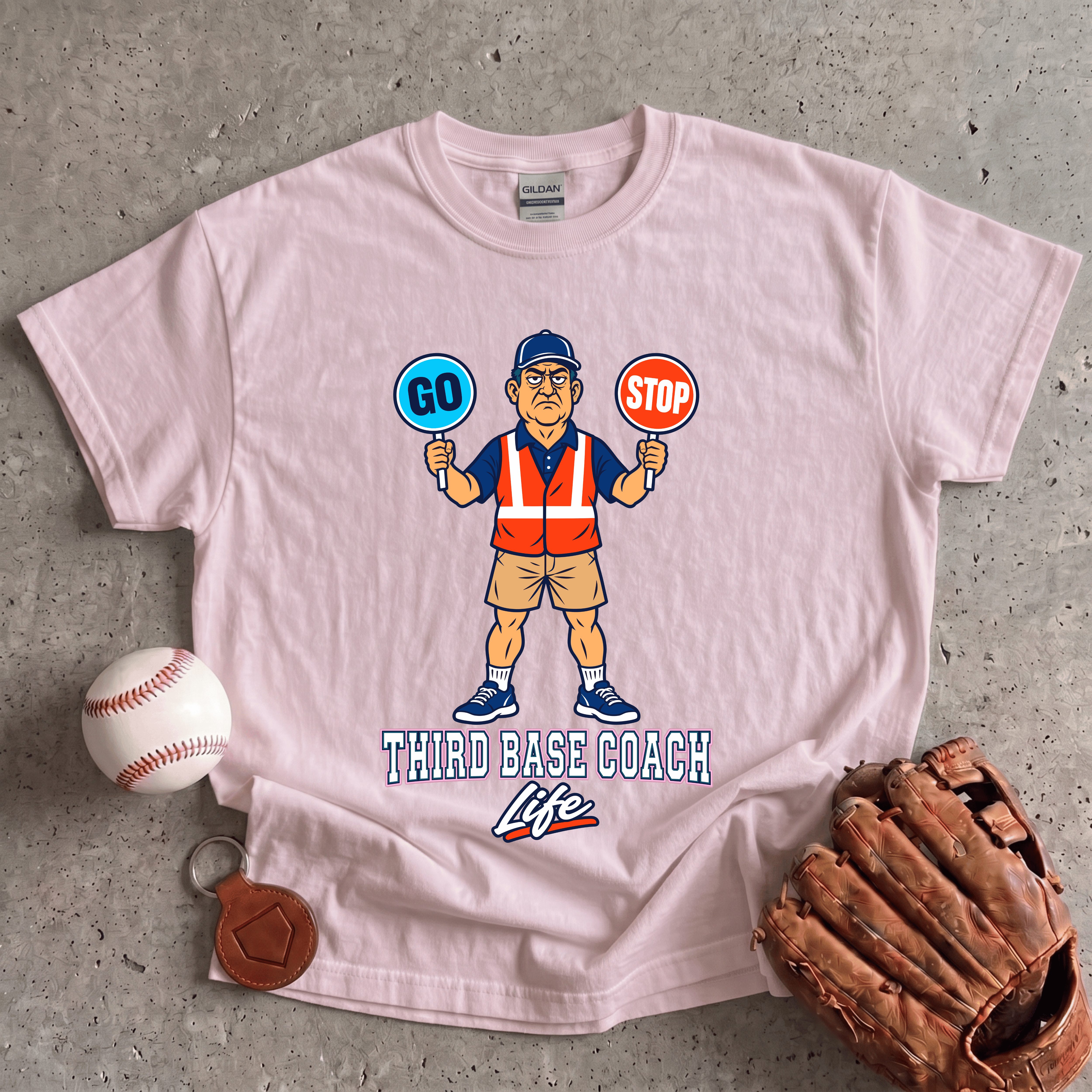 Collection of Third Base Coach T-Shirt in a gallery layout
