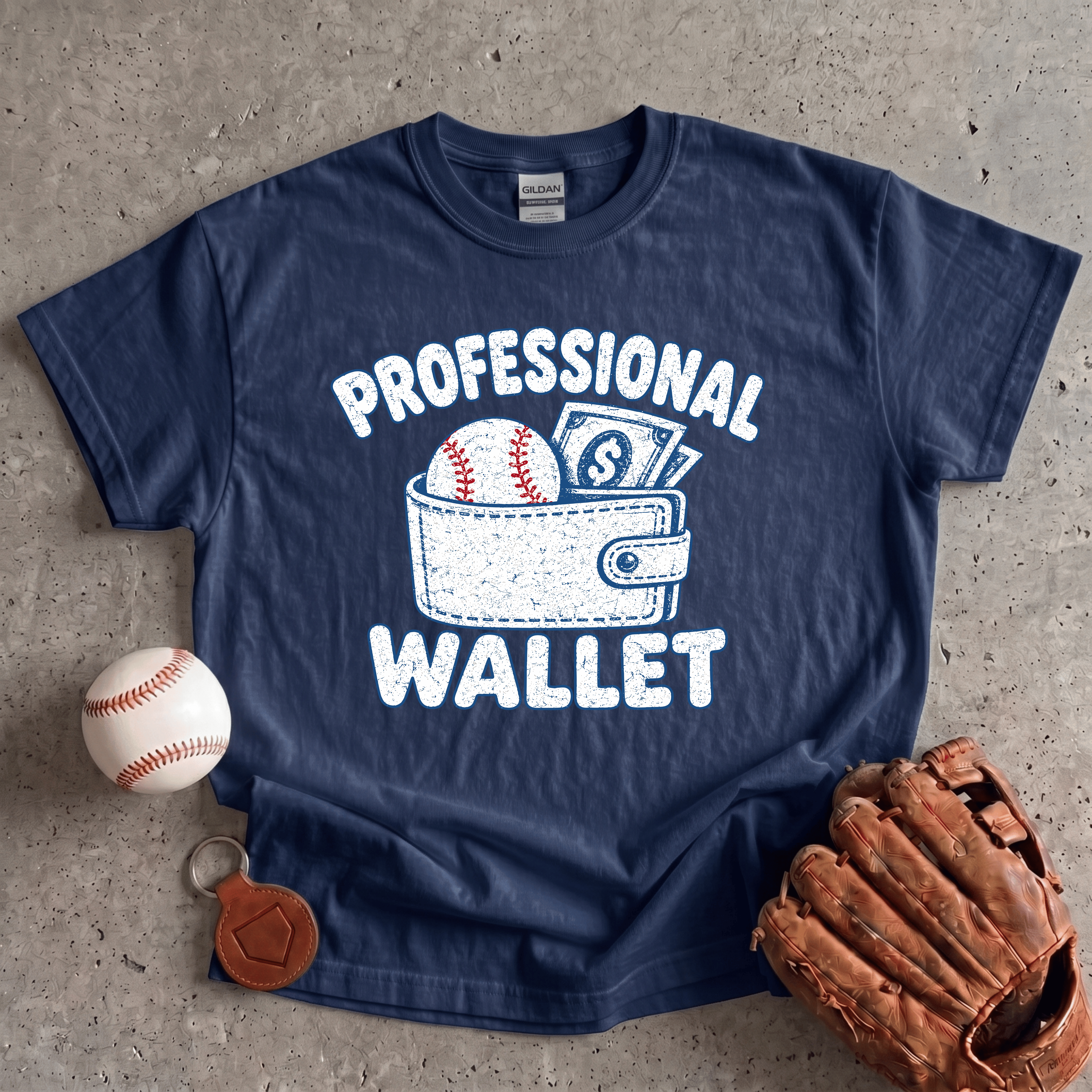 Collection of Professional Wallet T-Shirt in a gallery layout