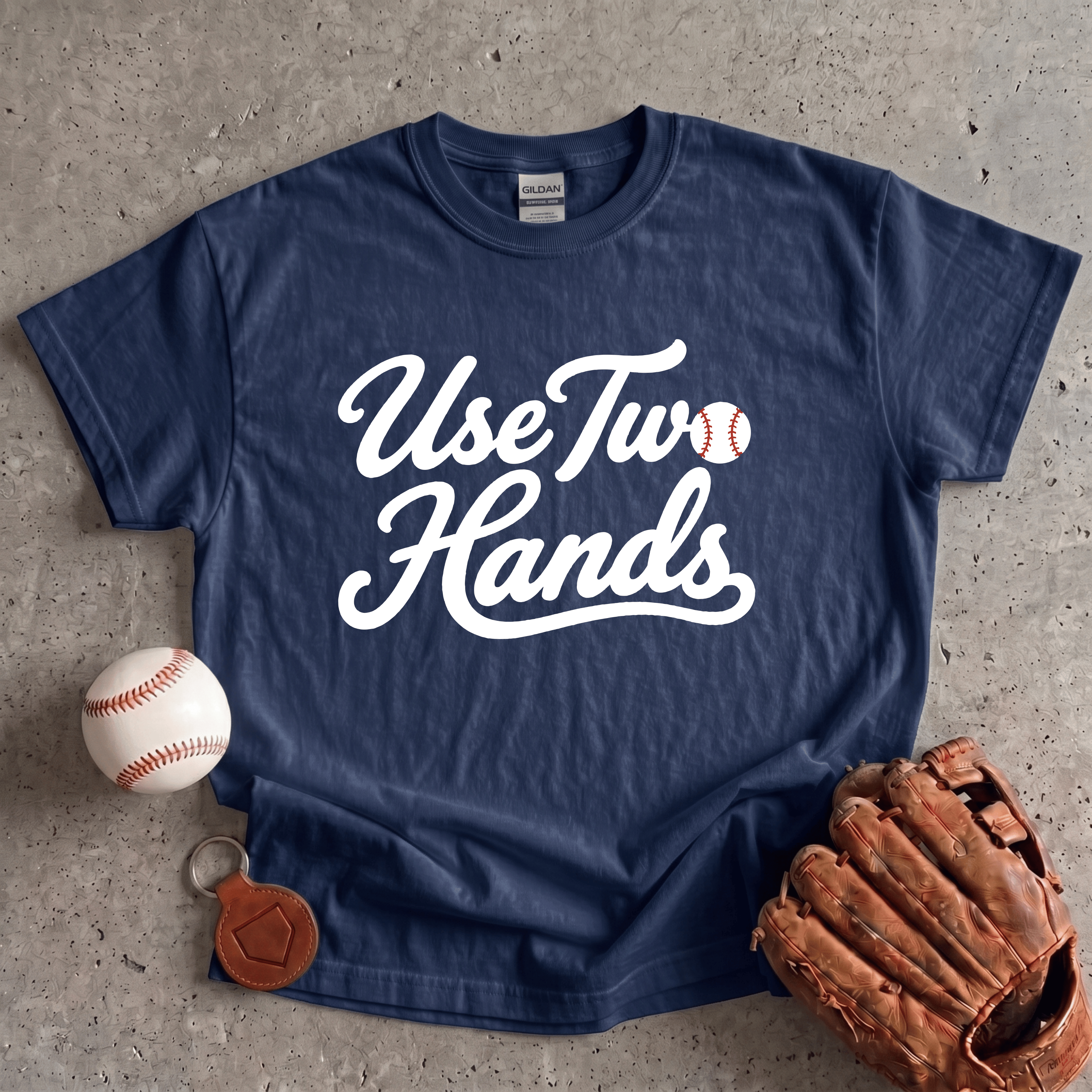 Collection of Use Two Hands T-Shirt in a gallery layout