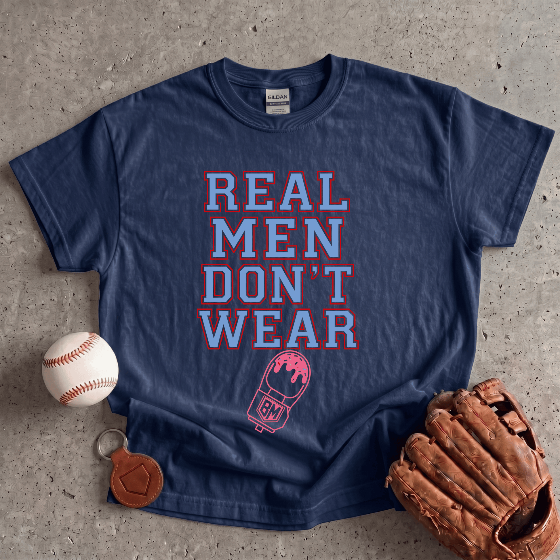 Real Men Dont Wear Sliding Mitts