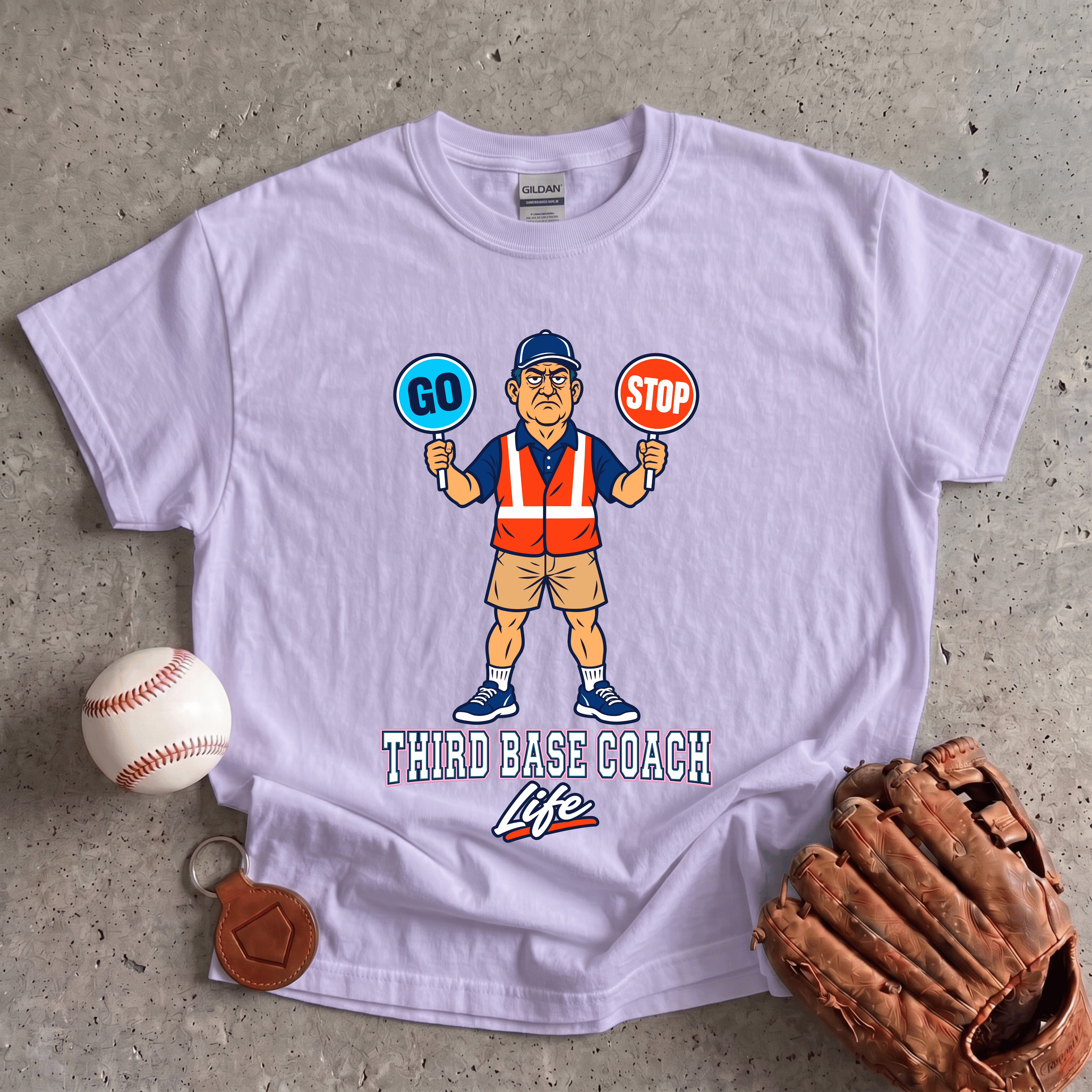 Collection of Third Base Coach T-Shirt in a gallery layout