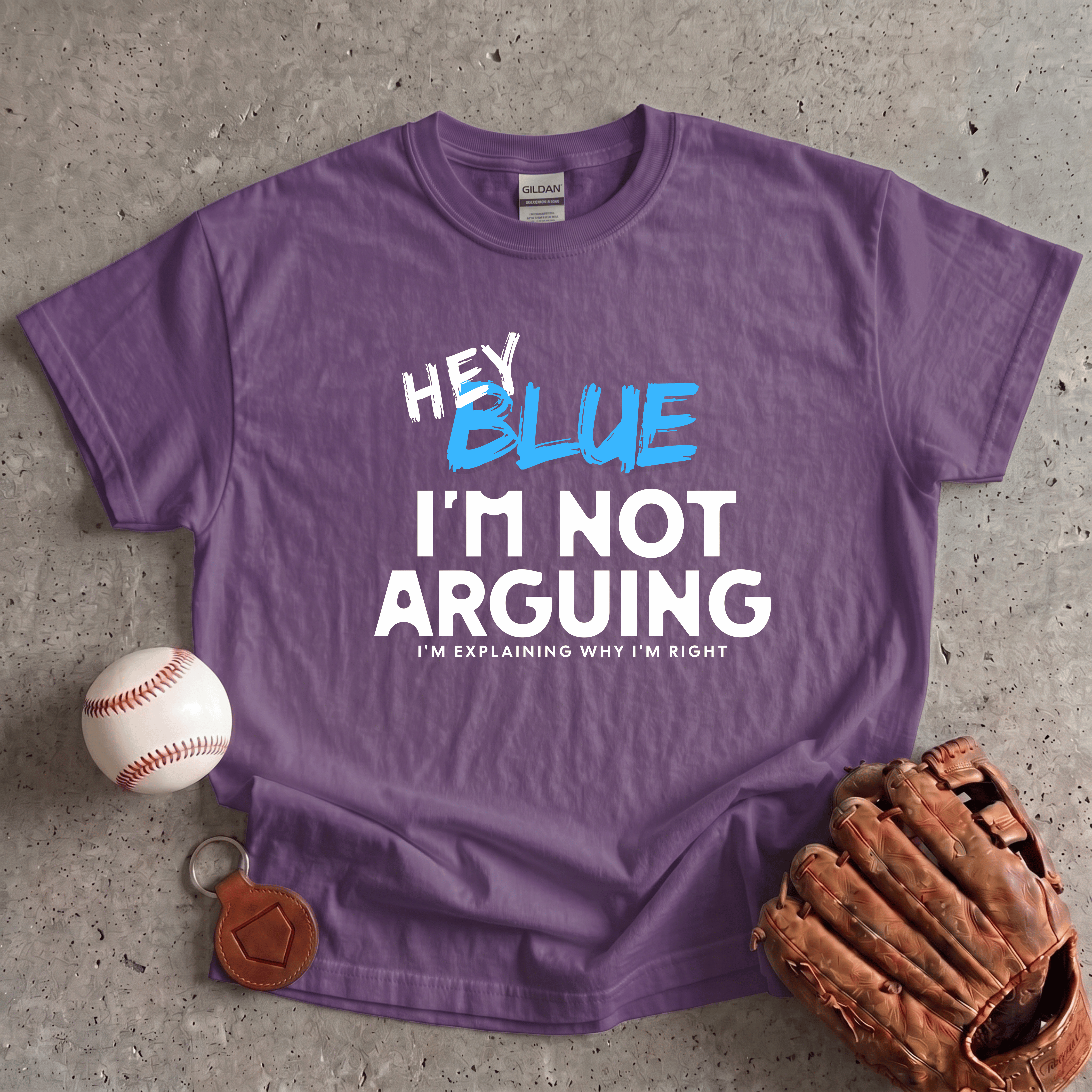 Collection of Hey Blue Im Not Arguing T-Shirt in a gallery layout