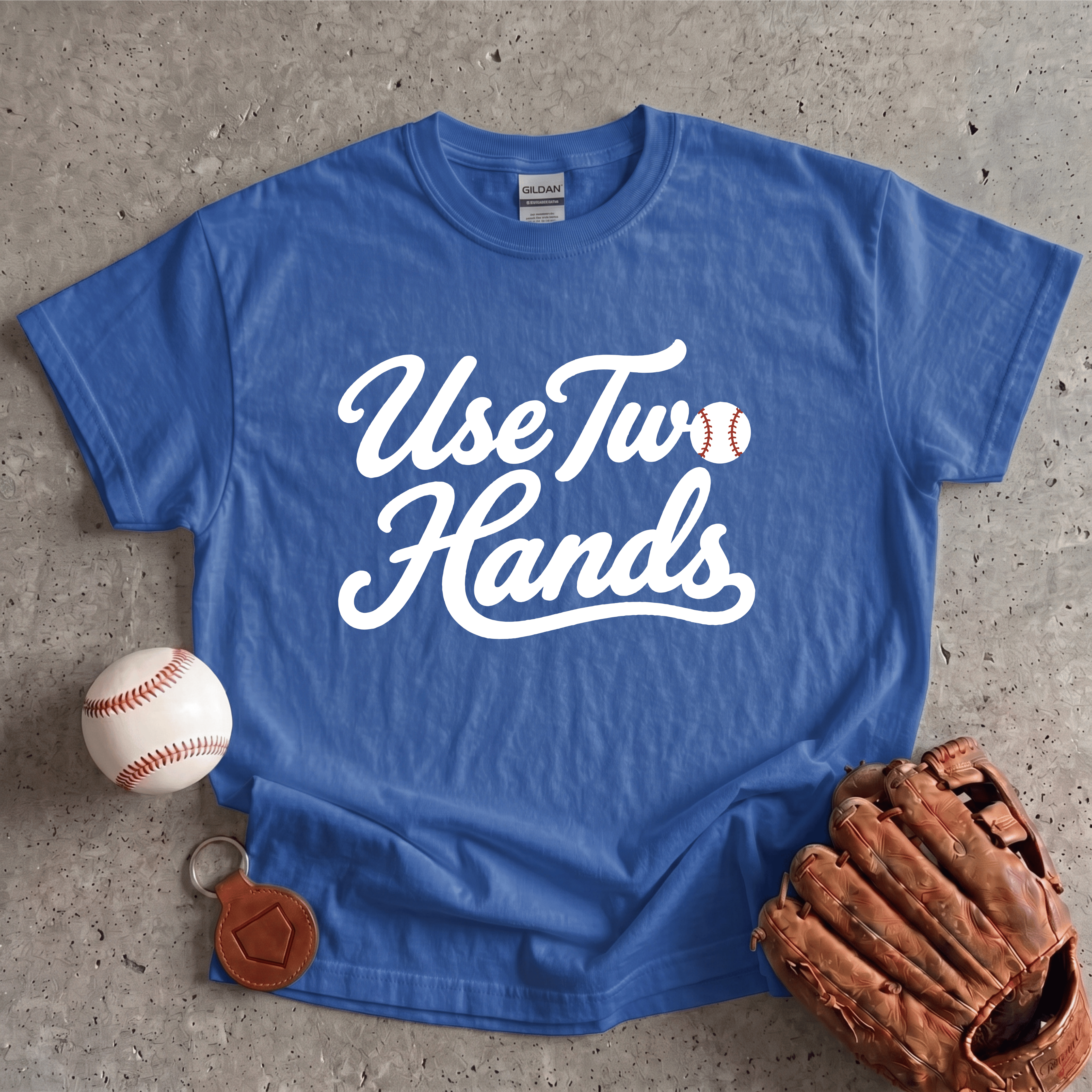Collection of Use Two Hands T-Shirt in a gallery layout