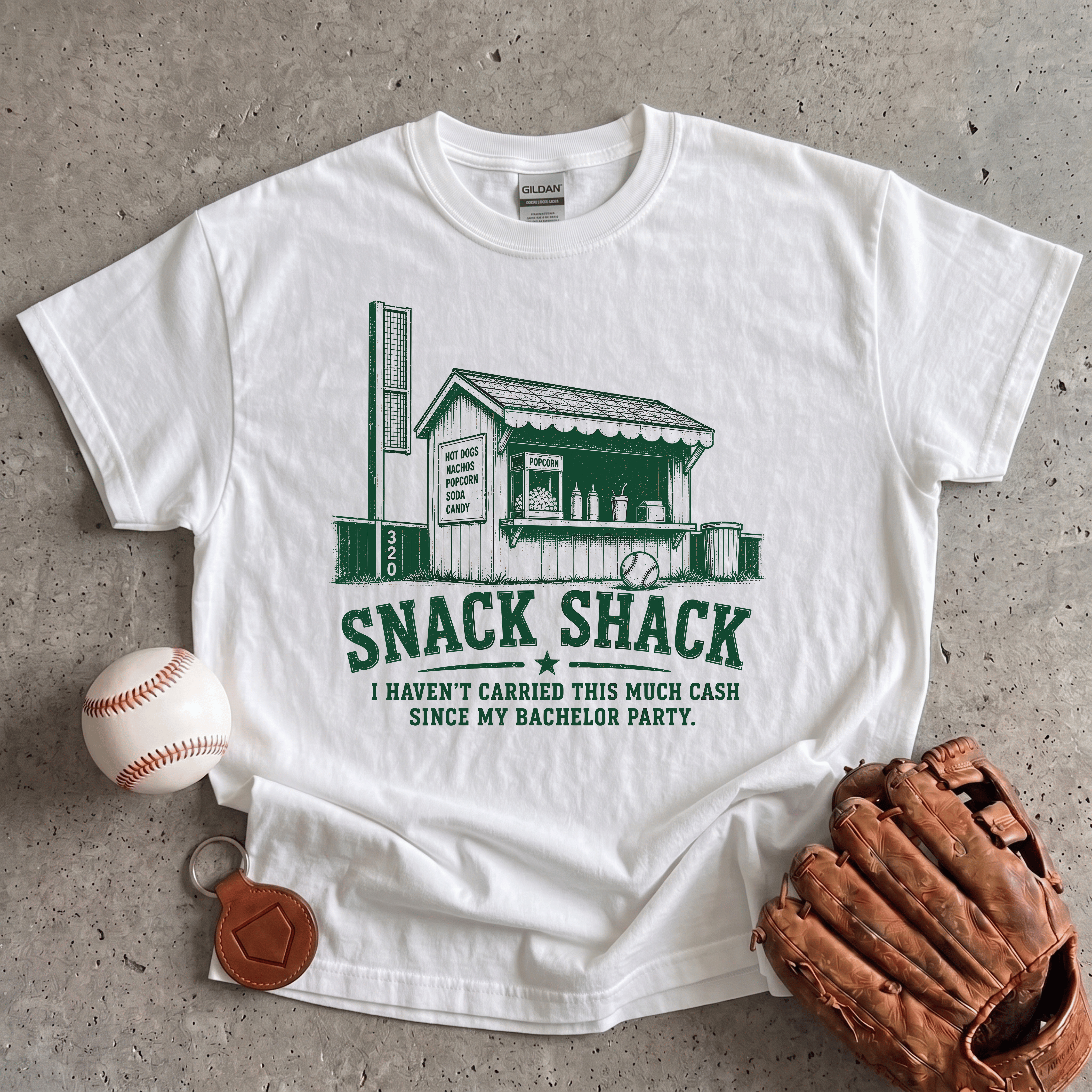 Collection of Bachelor Snack Shack T-Shirt in a gallery layout