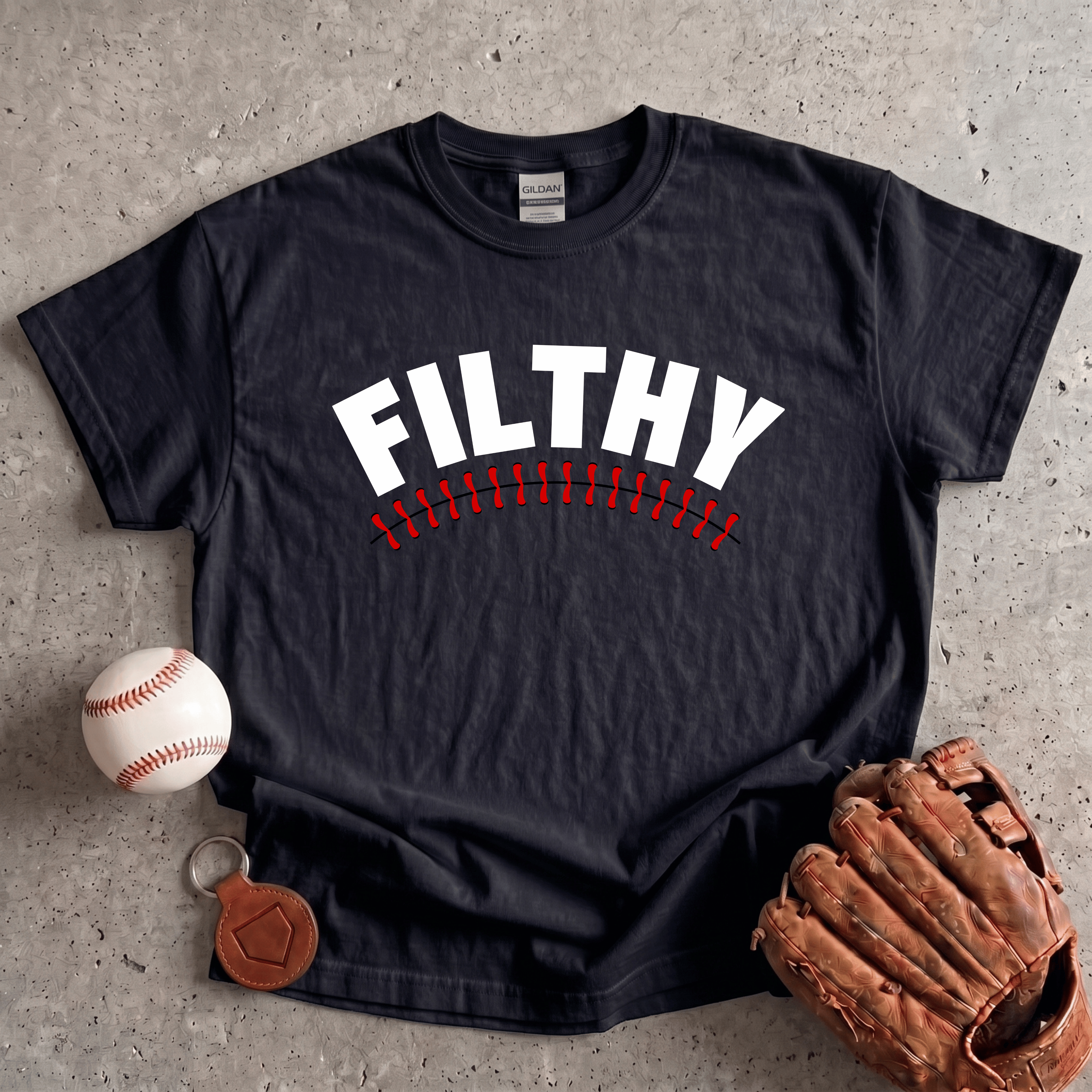 Collection of Filthy Curveball T-Shirt in a gallery layout