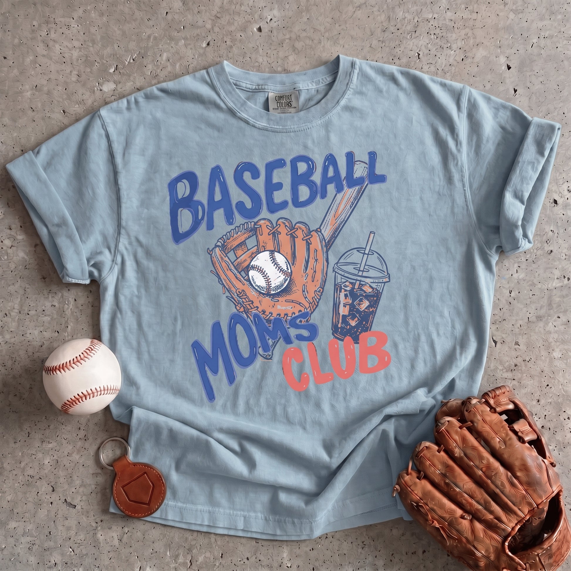 Baseball Moms Club T-Shirt