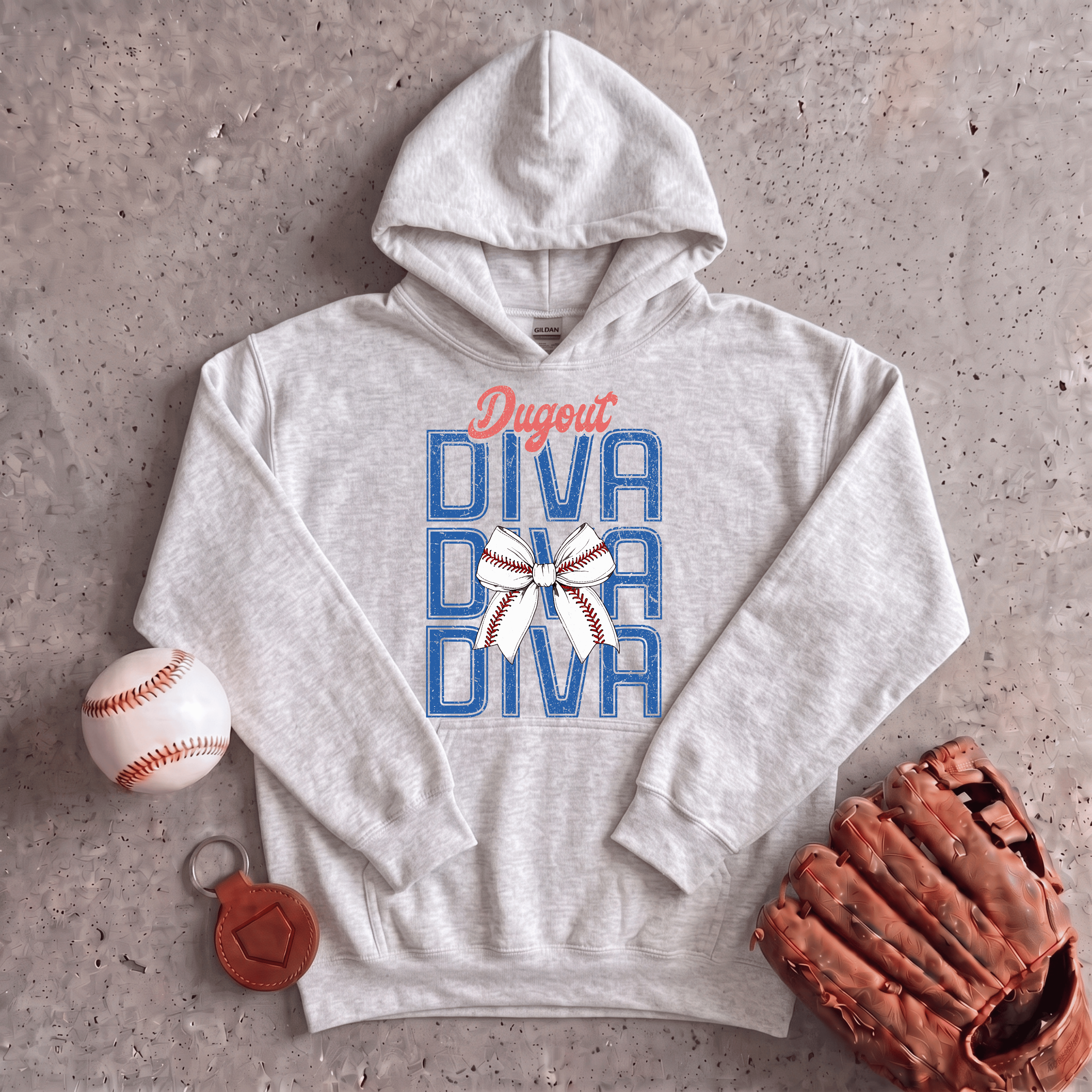 Collection of Dugout Diva Hoodie in a gallery layout