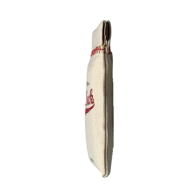 Seed Sack Baseball White pouch with red text on a white background - Baseball Mode
