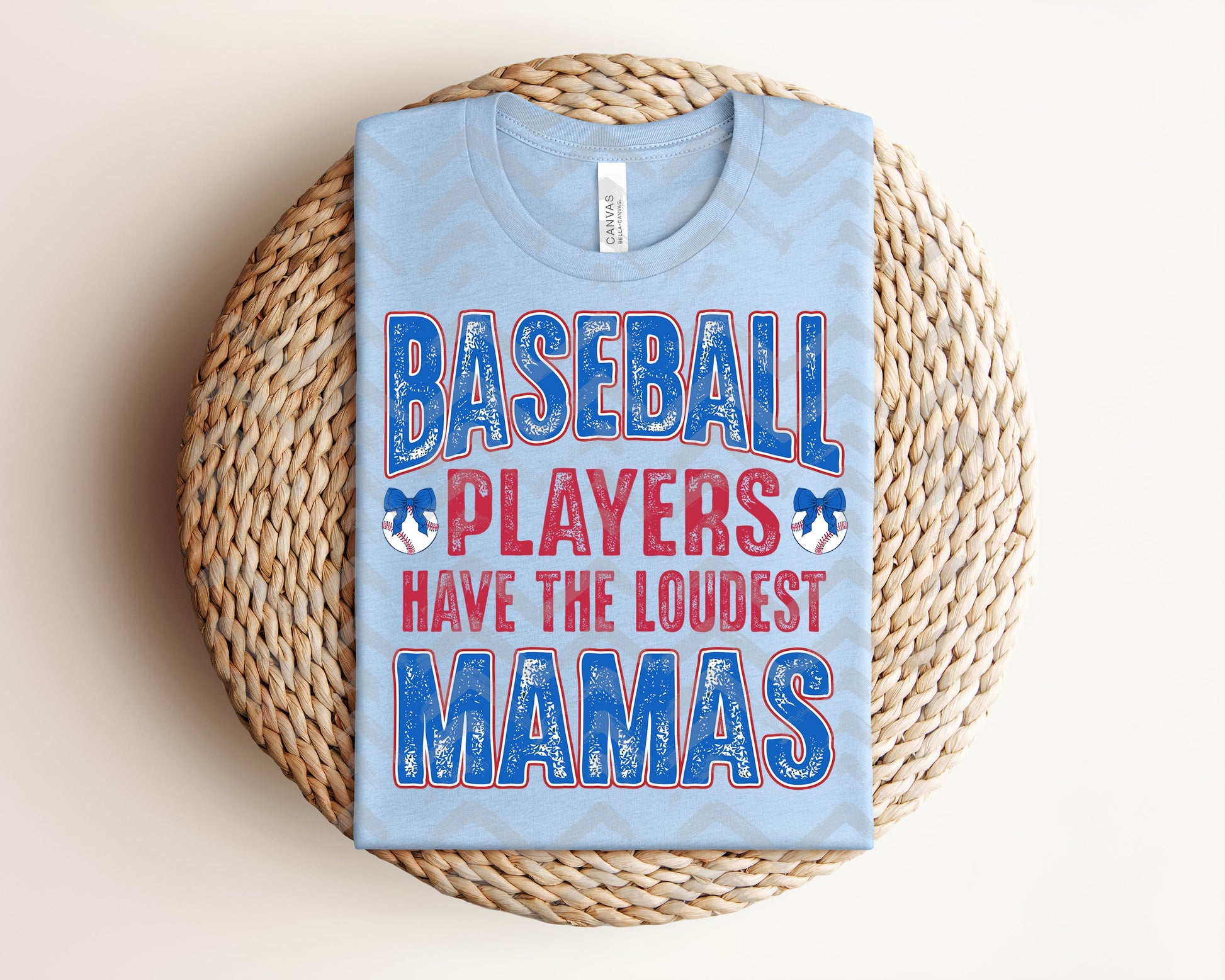 Loudest Baseball Mamas T-Shirt