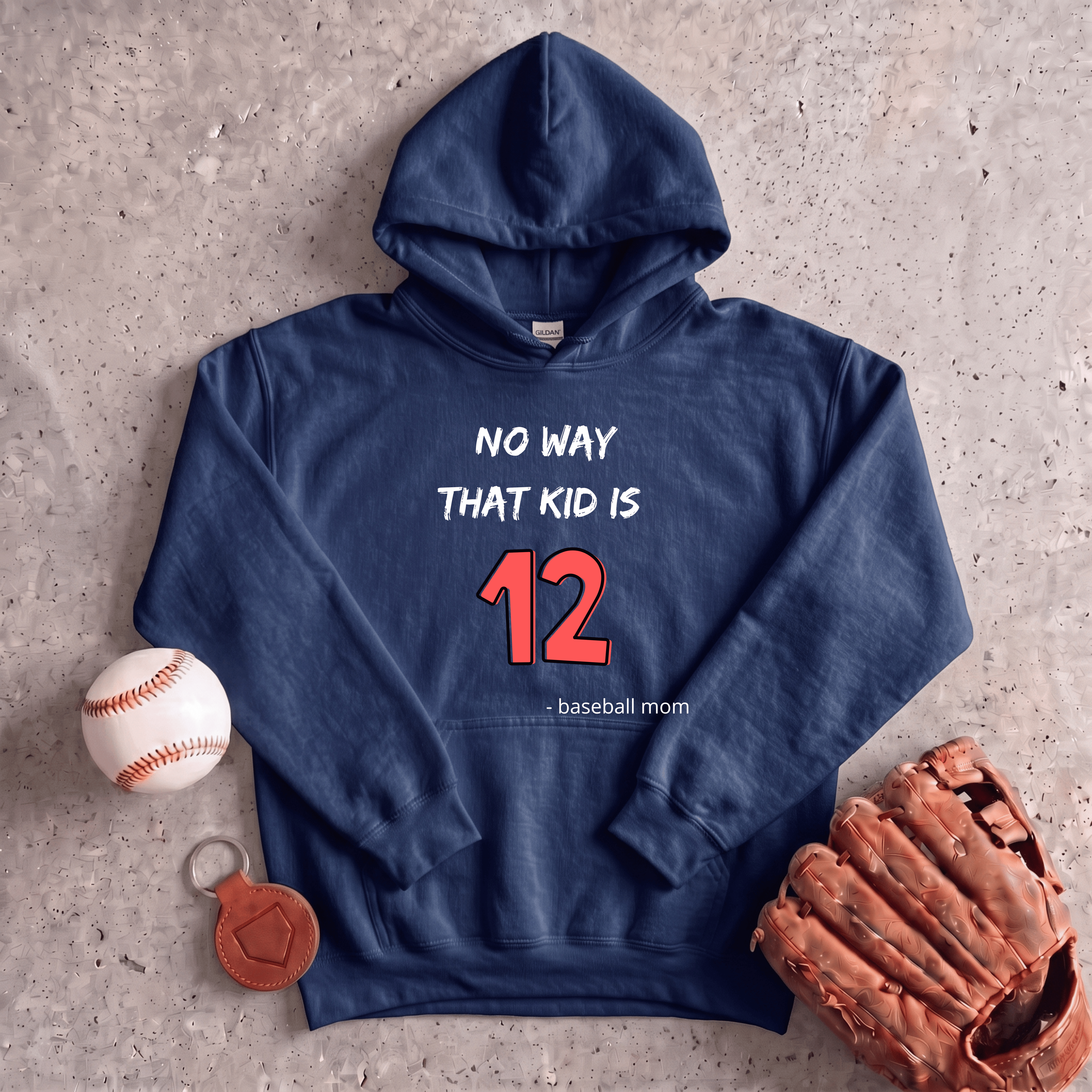 Collection of No Way That Kid Is 12 Hoodie in a gallery layout