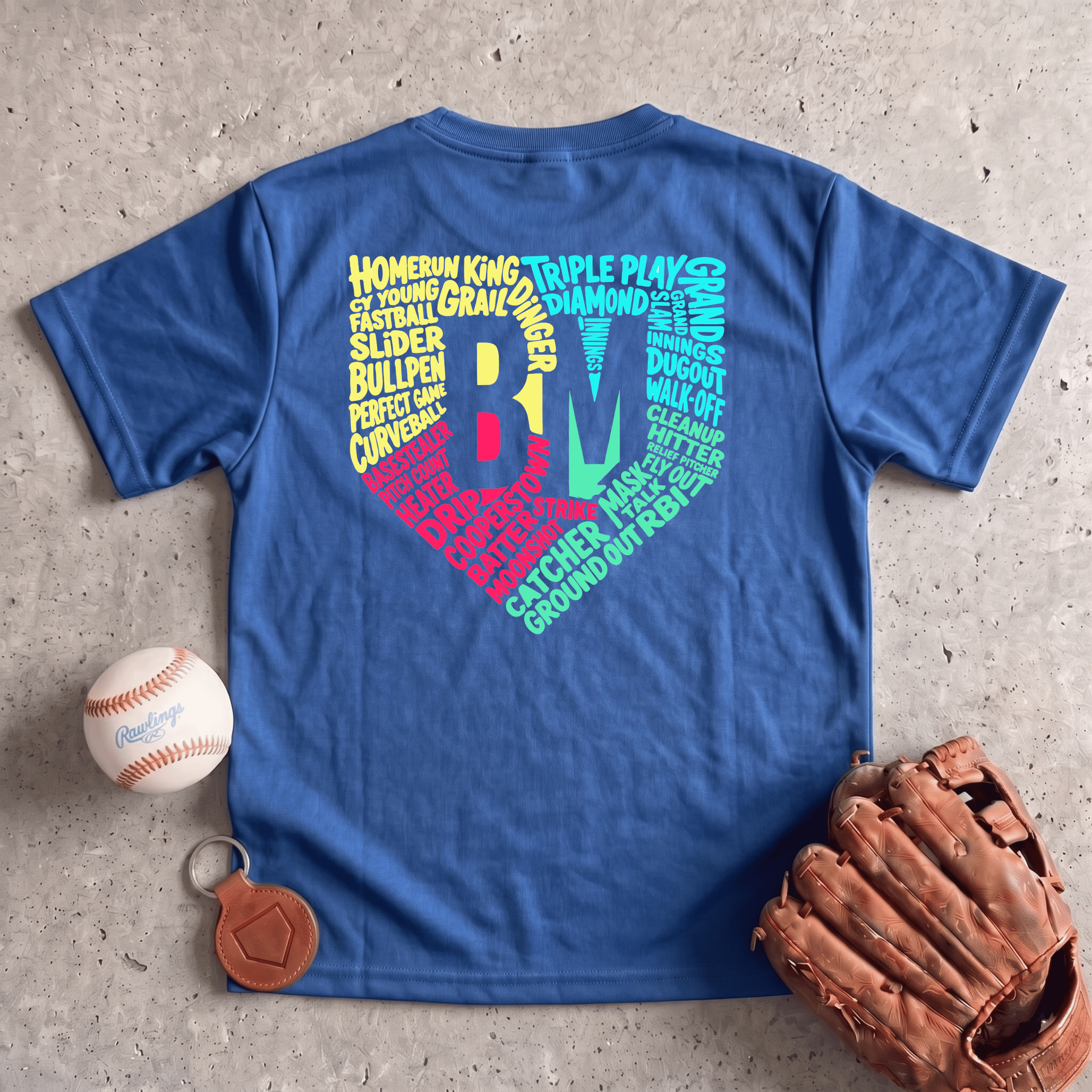 Collection of Home Plate Youth T-Shirt in a gallery layout